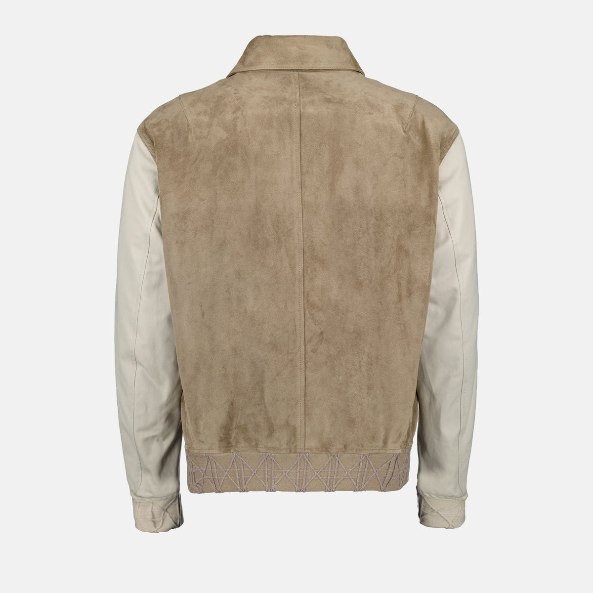 Zipped Varsity Jacket