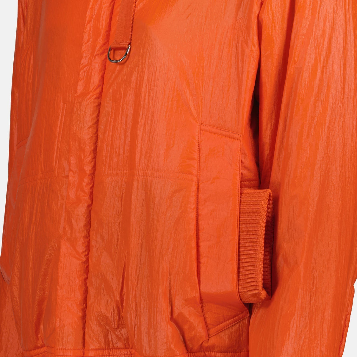 Multi-pocket bomber jacket