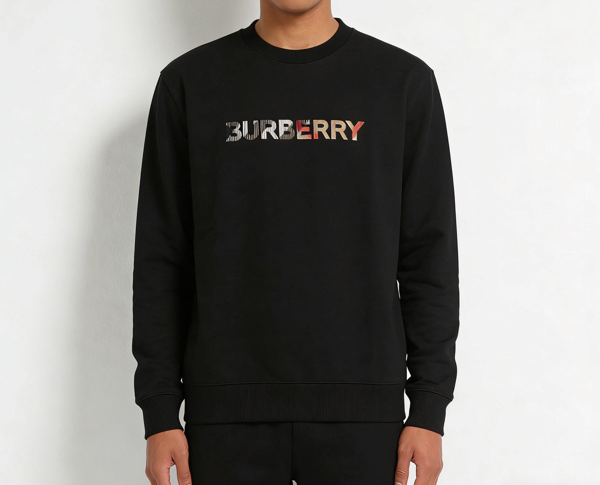 Distortion Logo Sweatshirt