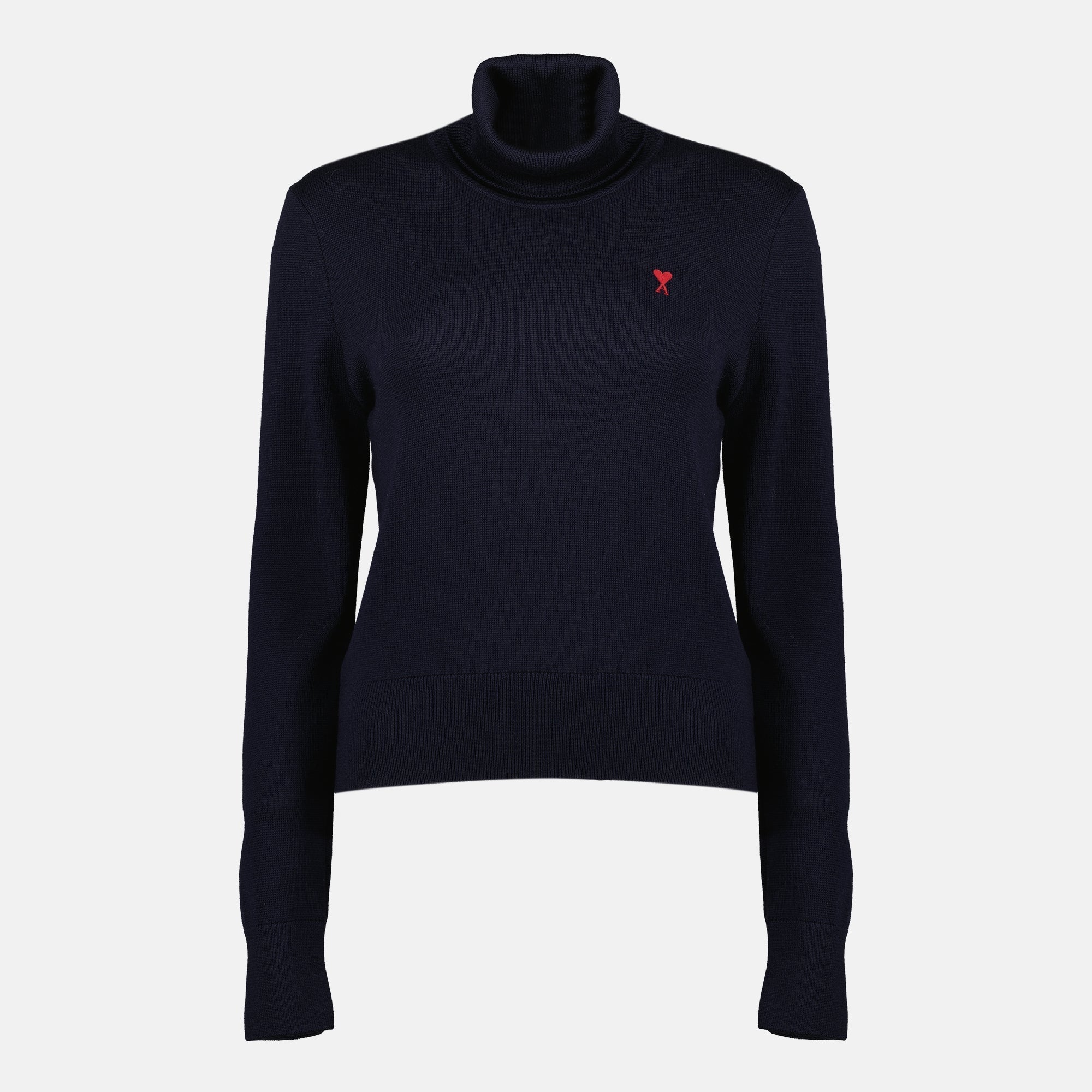 Ami de coeur Roll Neck Sweater