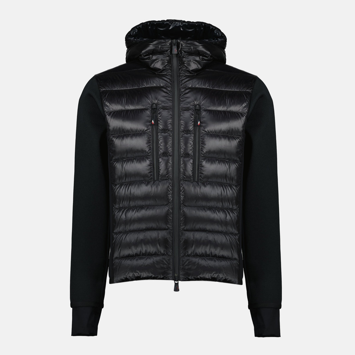 Black Zip-Up Cardigan