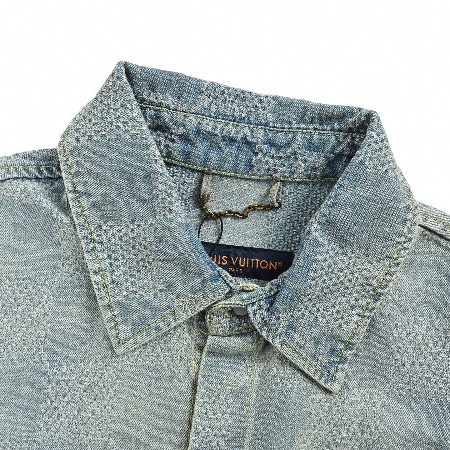 Damier Pop Denim Set | Light Indigo