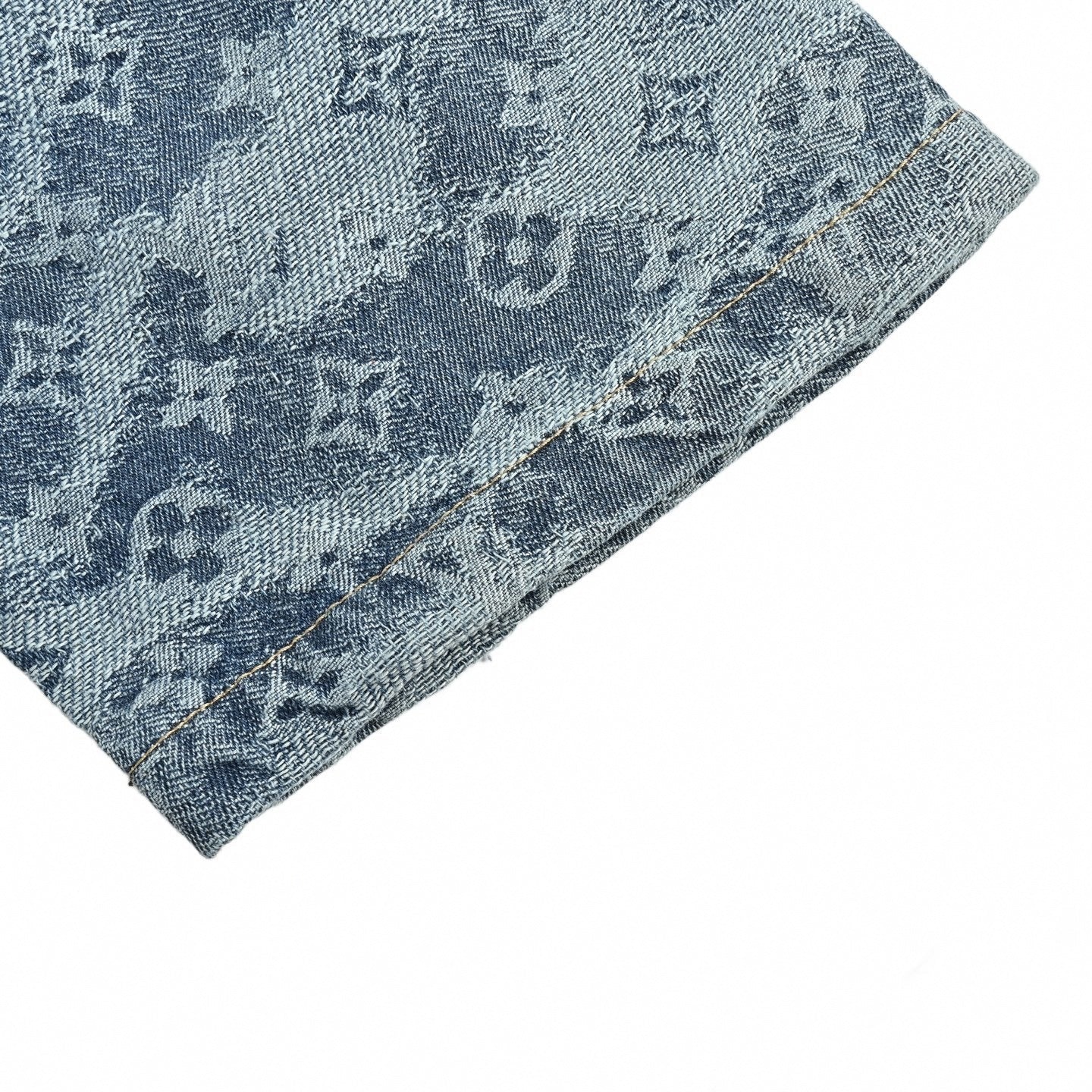 Monogram Denim Ensemble | Indigo Washed