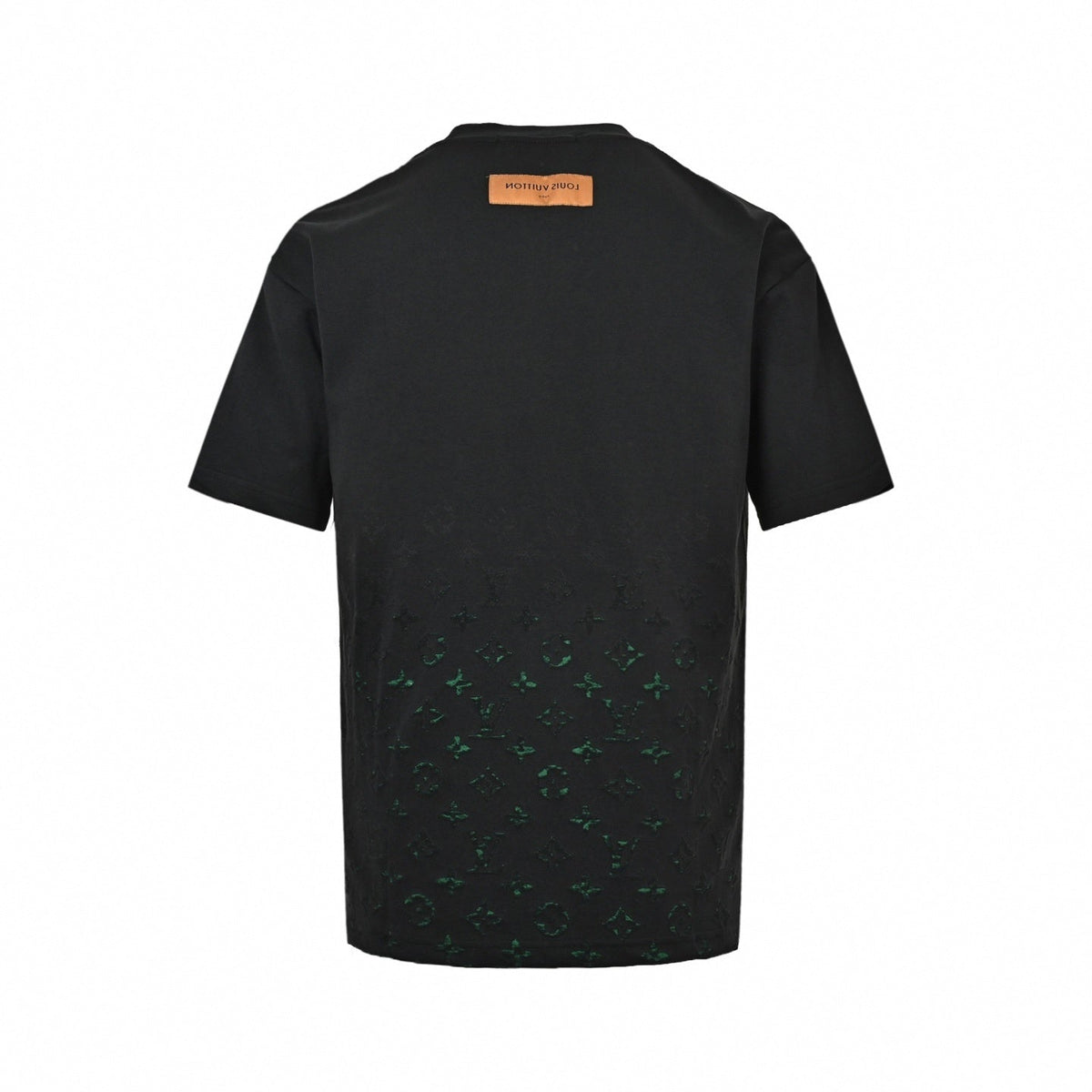 Gradient Monogram T-Shirt | Black & Green