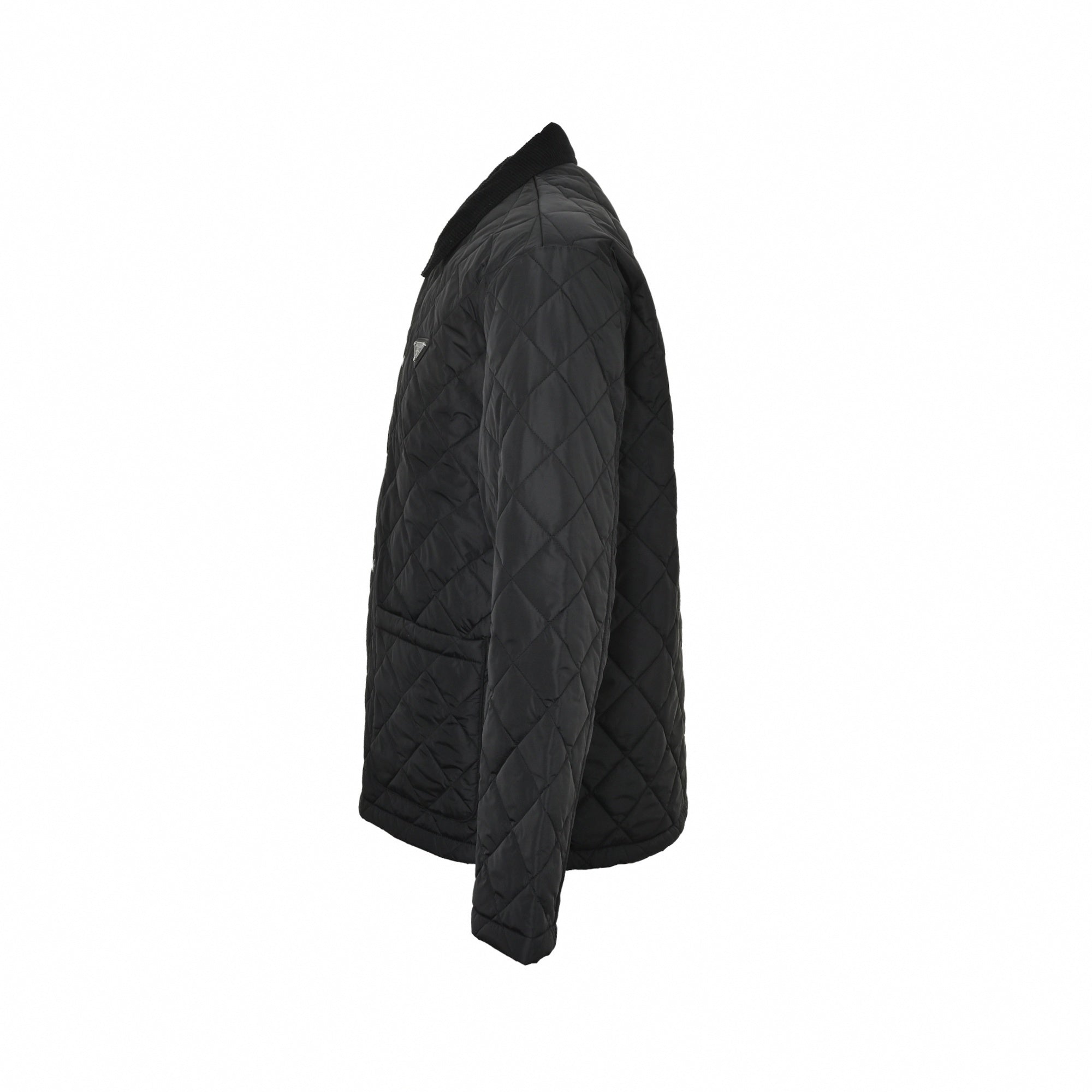 Re-Nylon Quilted Jacket | Black