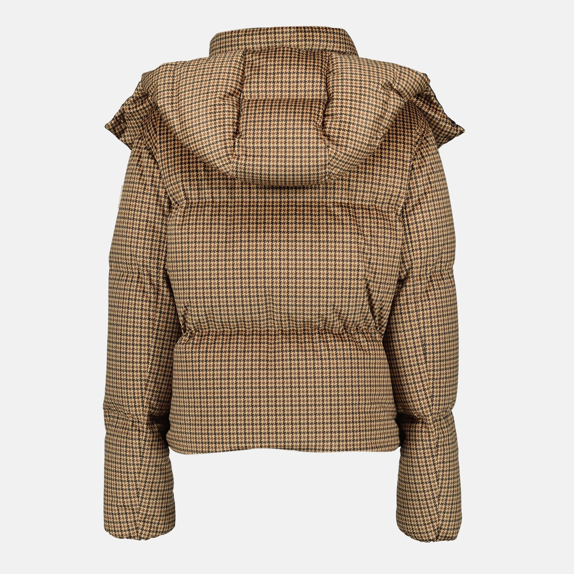 Quierzy Check Puffer Jacket