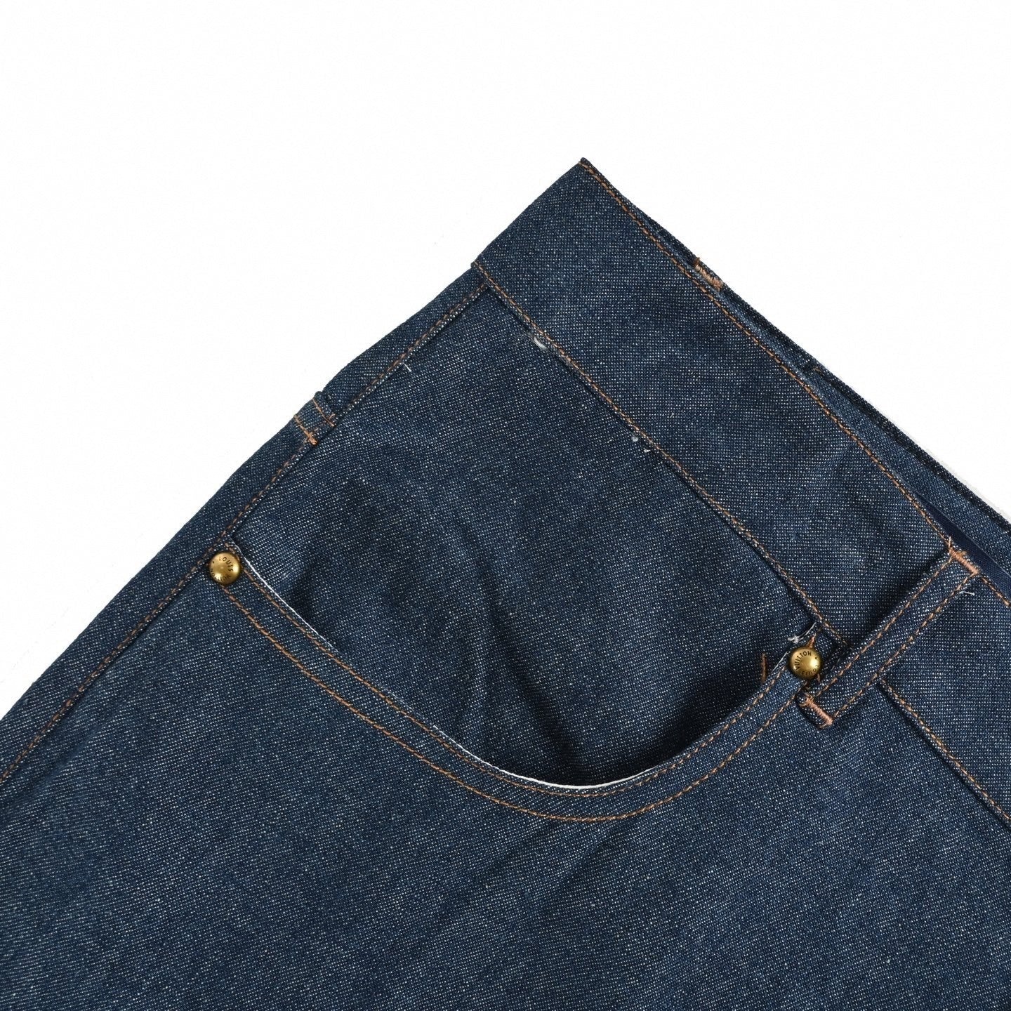 Embroidered Denim Shorts