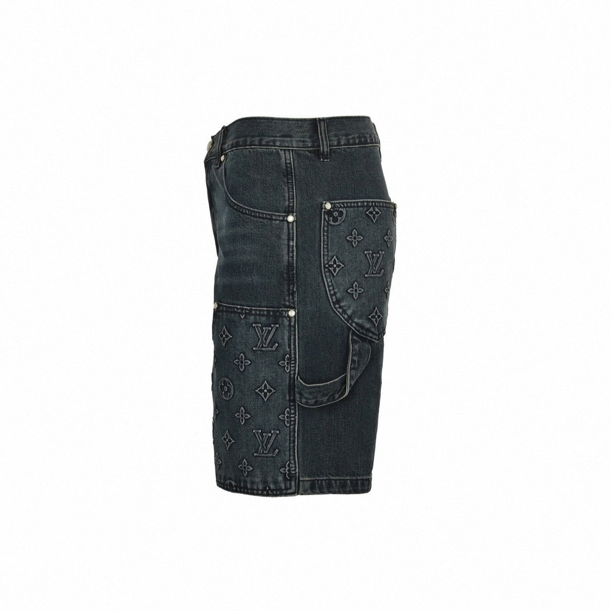 Monogram Embossed Carpenter Shorts