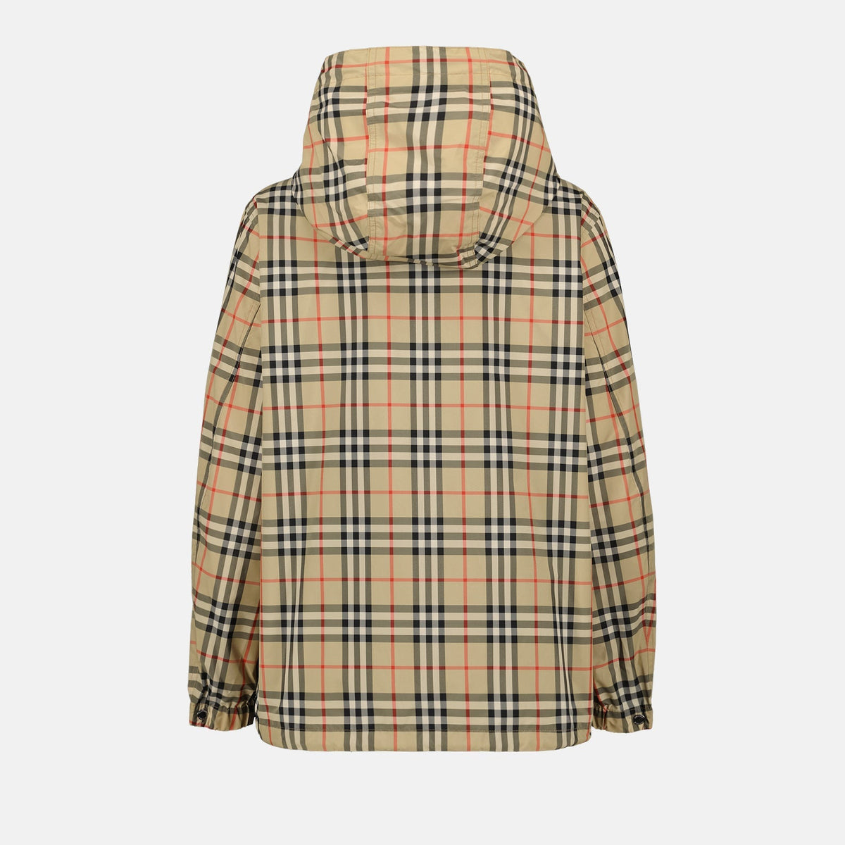 Checked Windbreaker