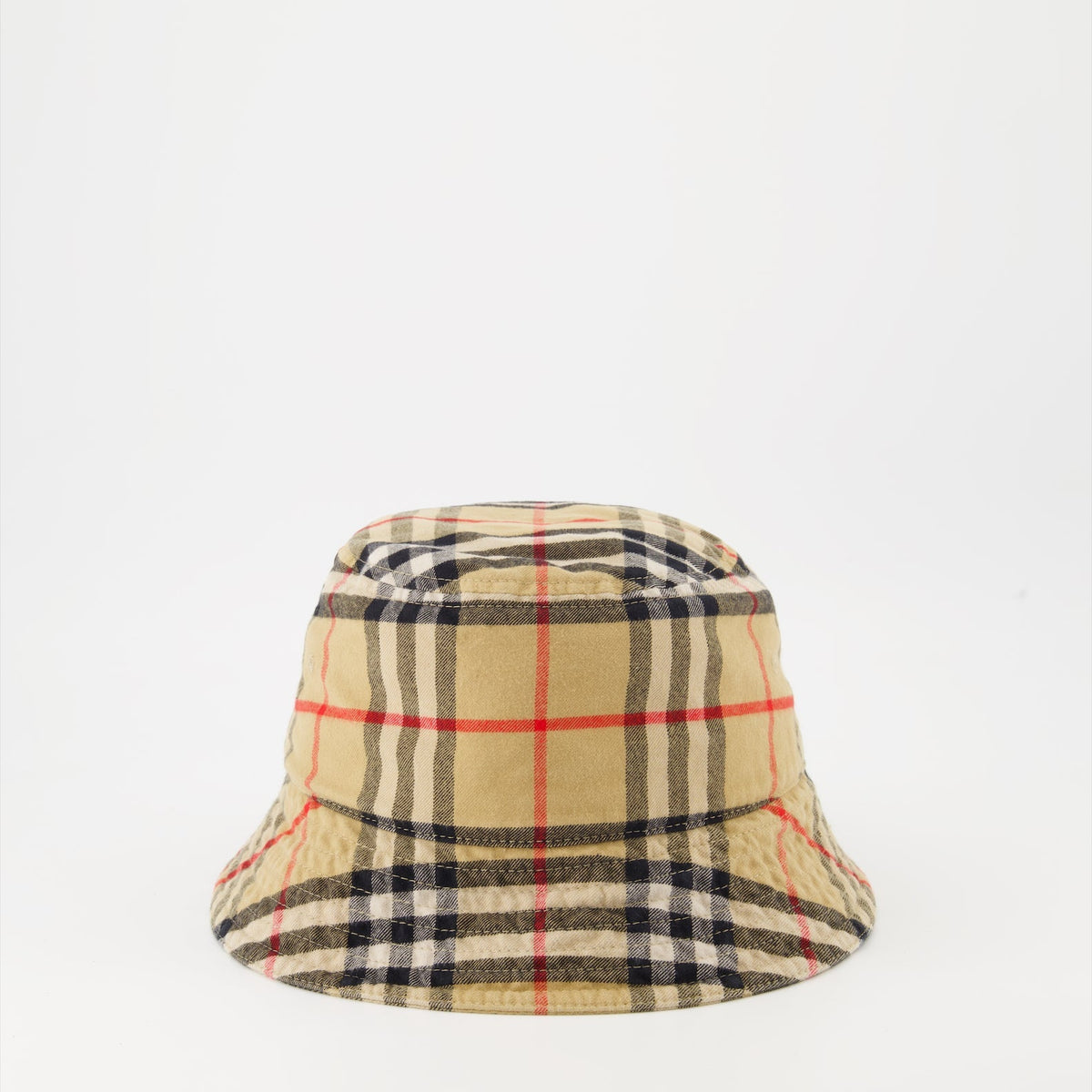 Checked Bucket Hat
