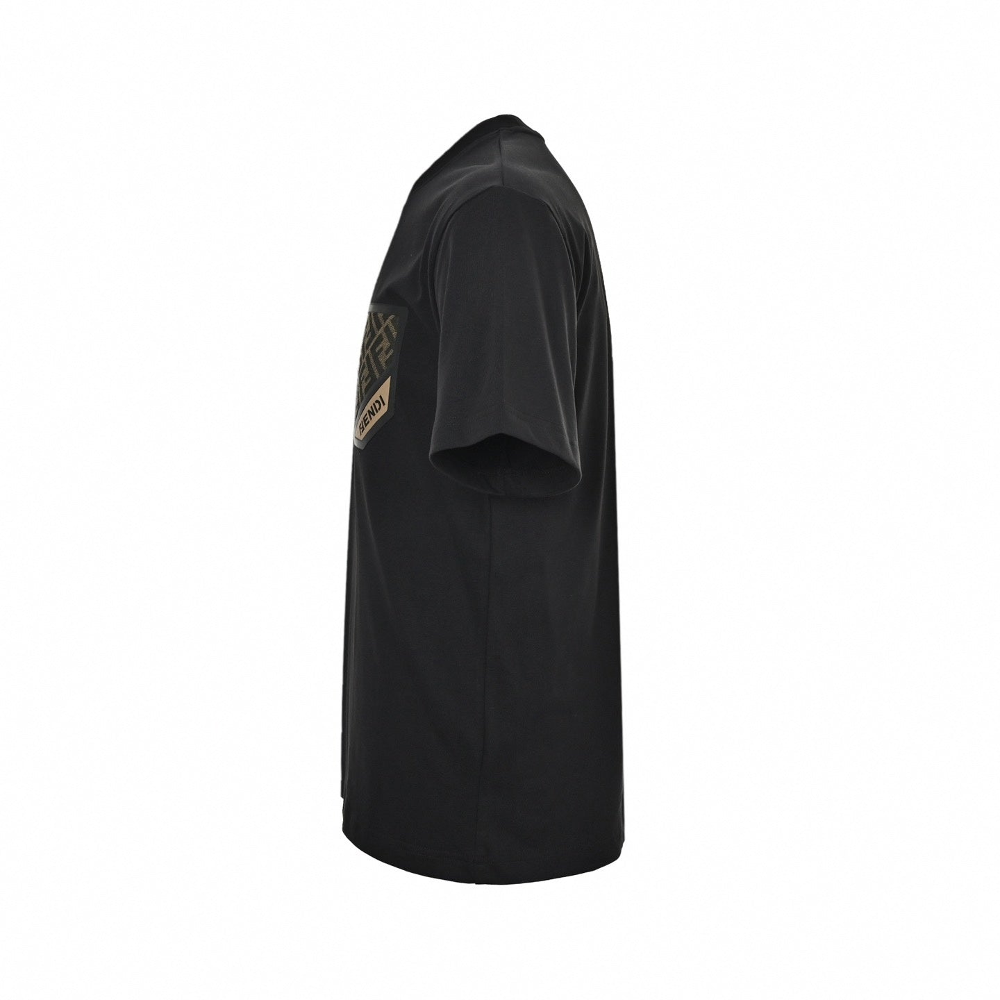 FF Monogram Pocket T-Shirt - Black