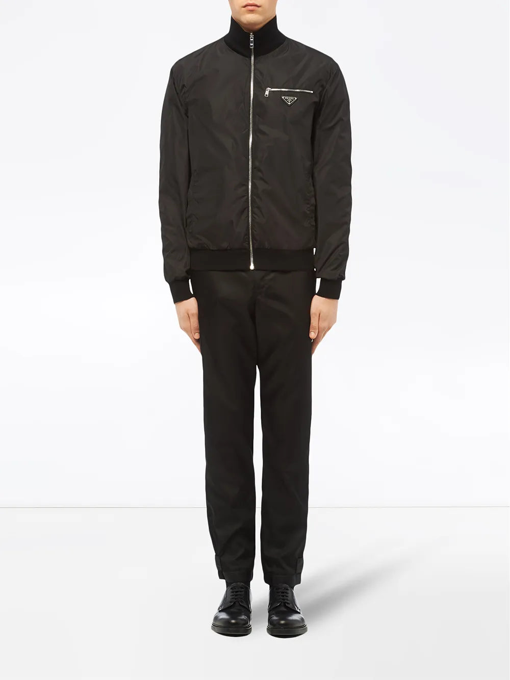 Re-Nylon and Wool Bomber
