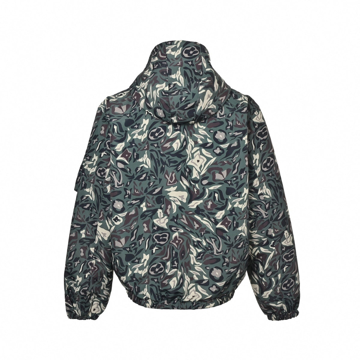 Reversible Monogram Camo Windbreaker