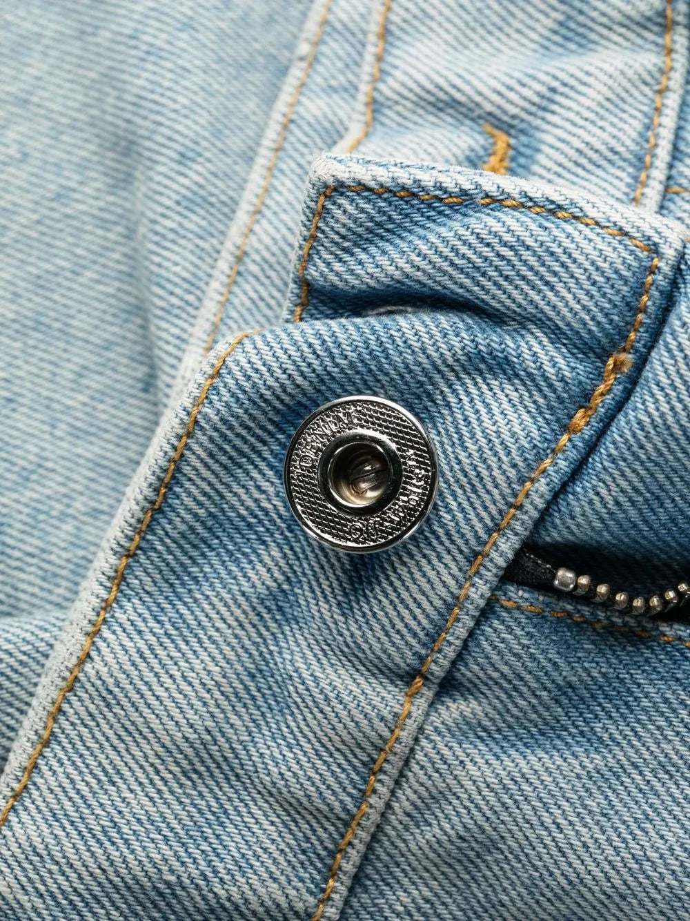 Faded Denim Pants