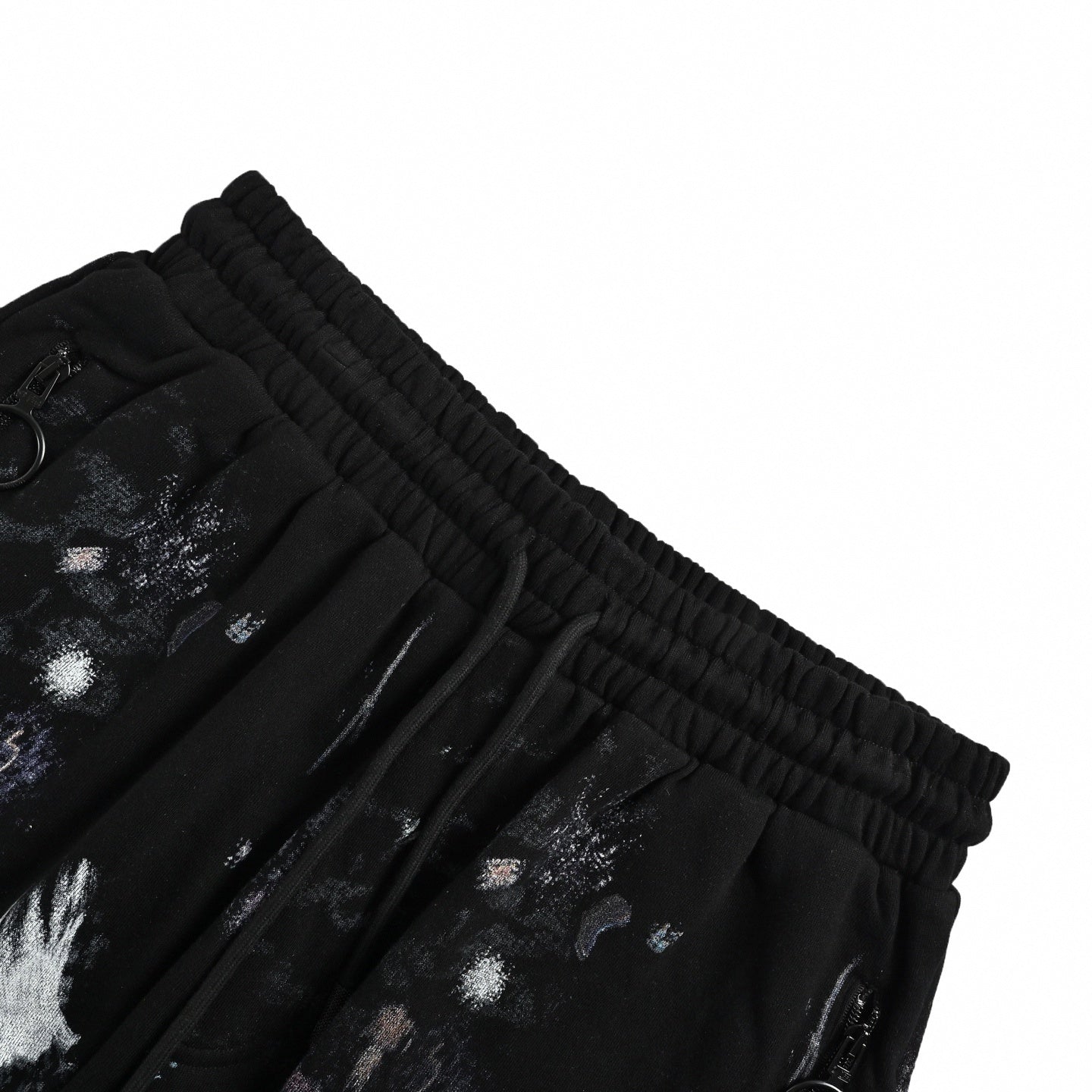 "Seeing Things" Galaxy Sweat Shorts | Black
