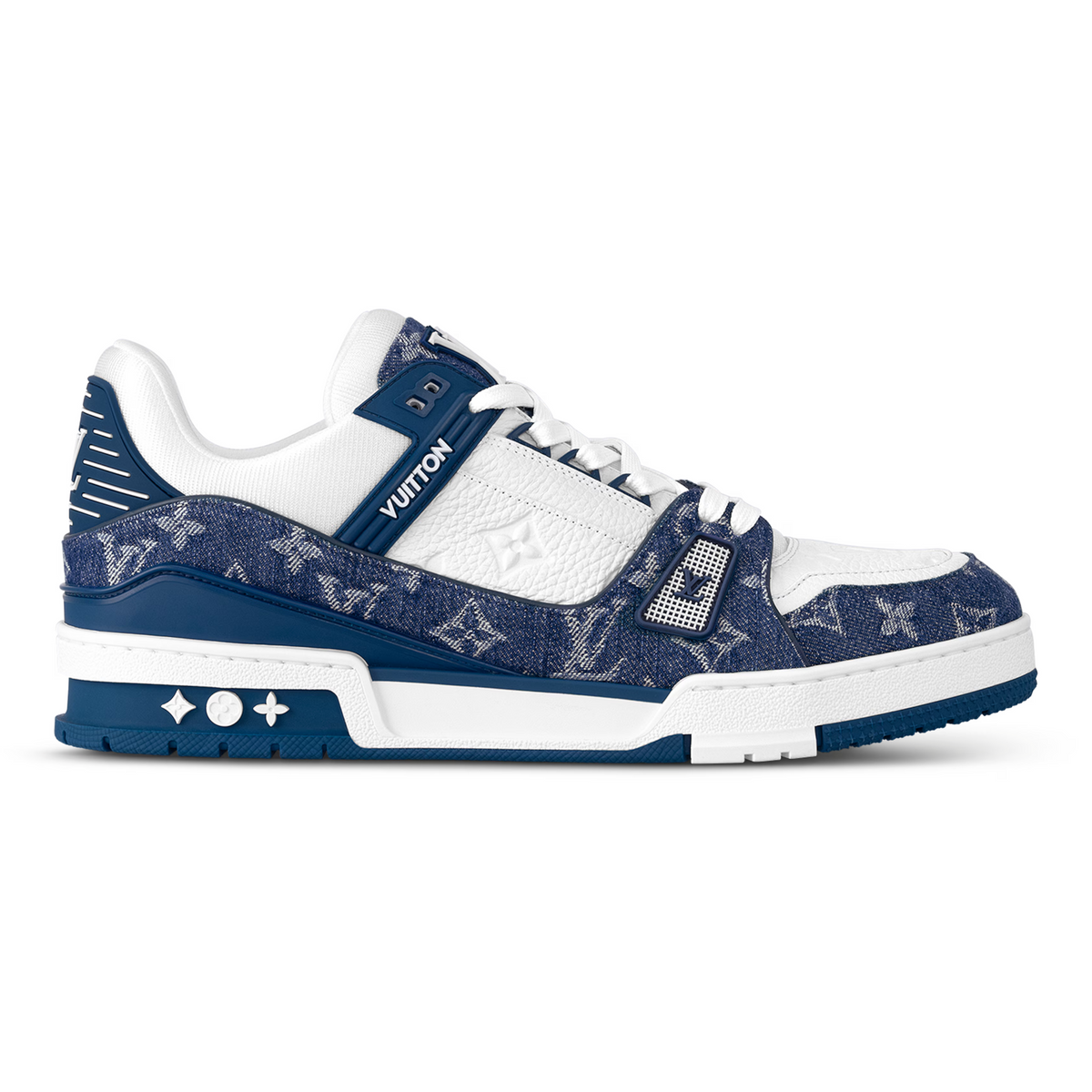 LV Trainer Sneaker | Navy & White