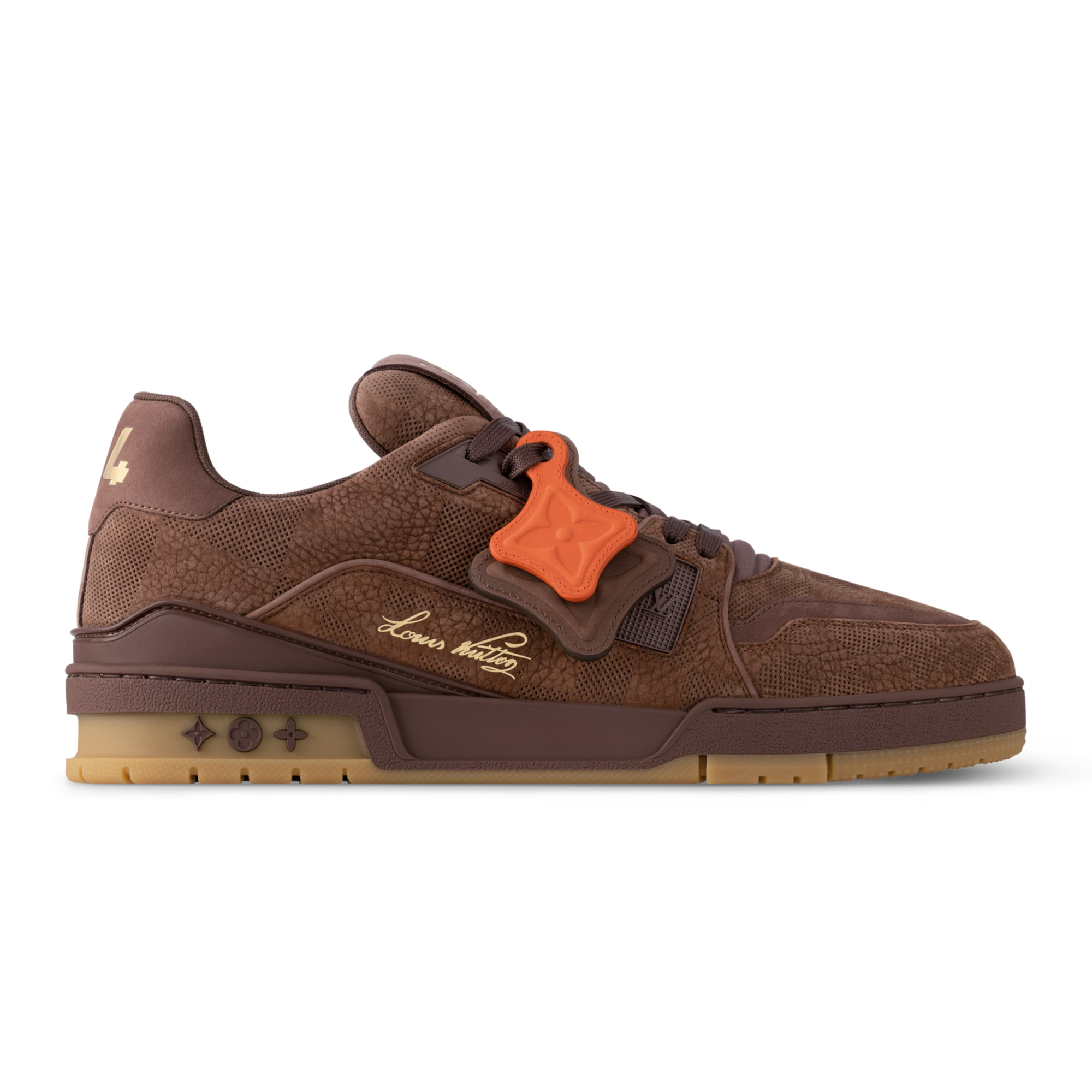 LV Trainer Sneakers | Brown