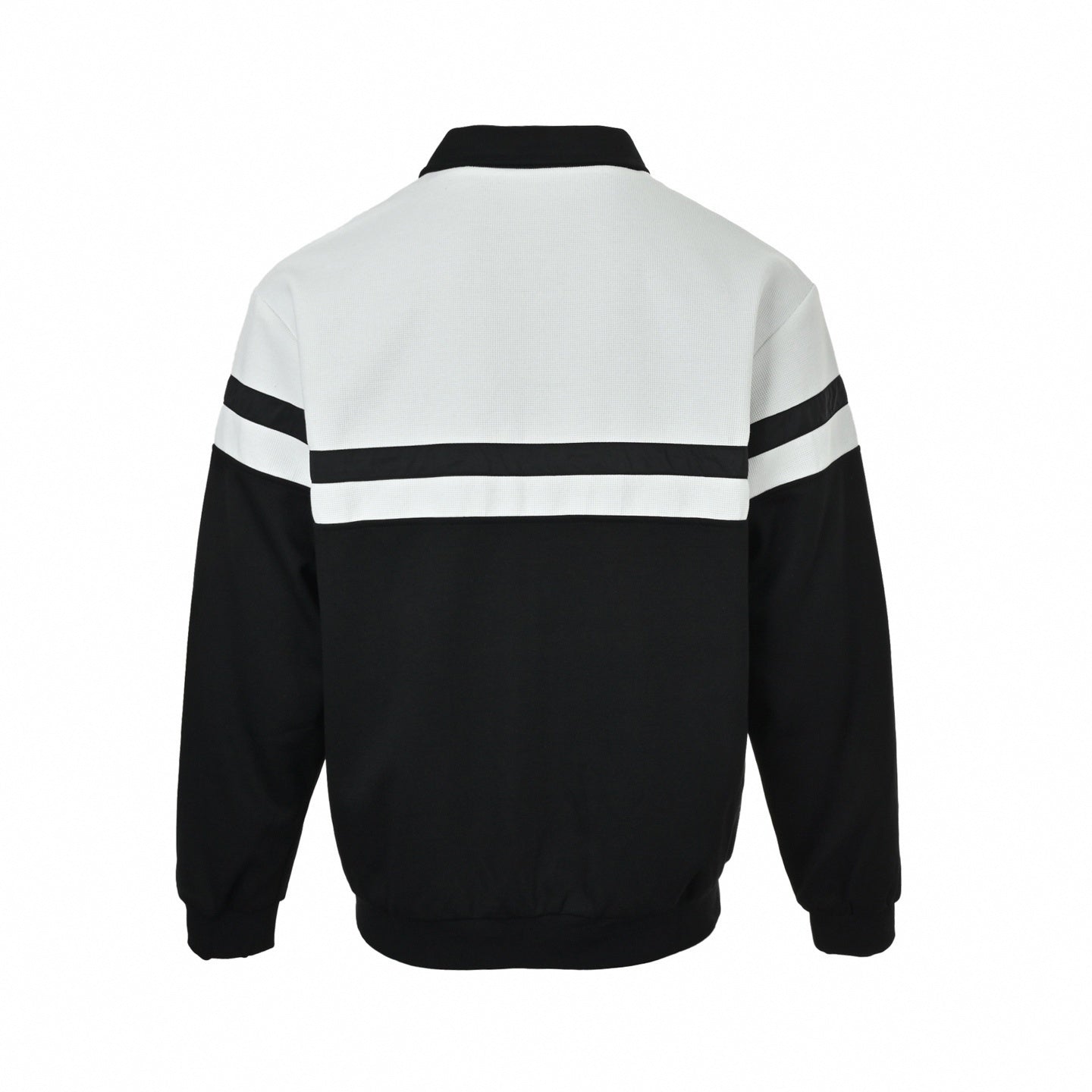 Mesh Zip Jacket | Black & White