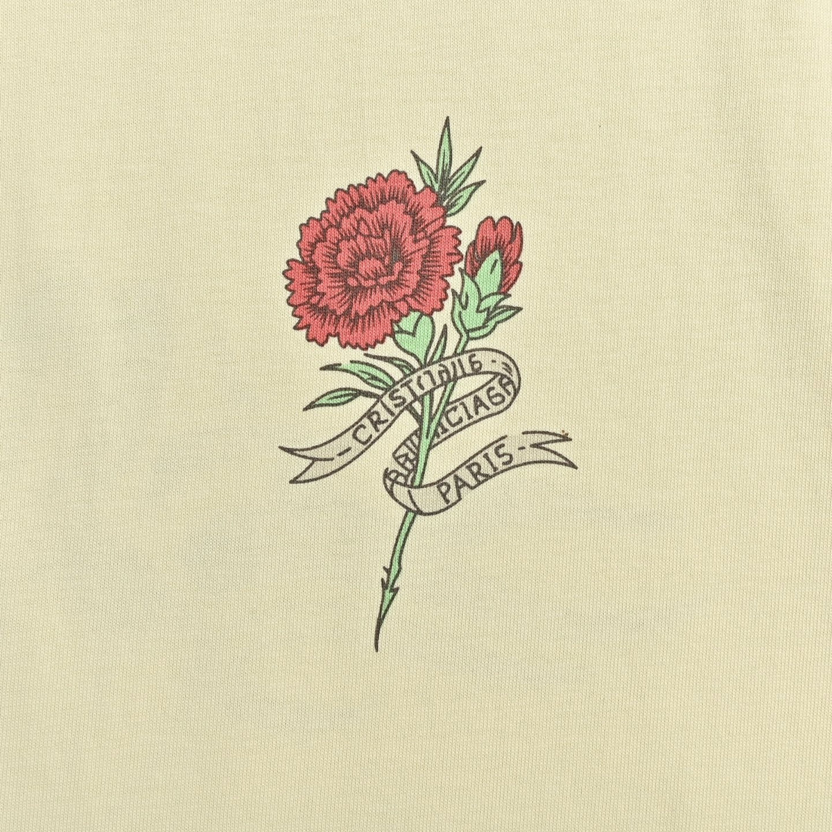 Tattoo Flash Graphic T-Shirt | Cream