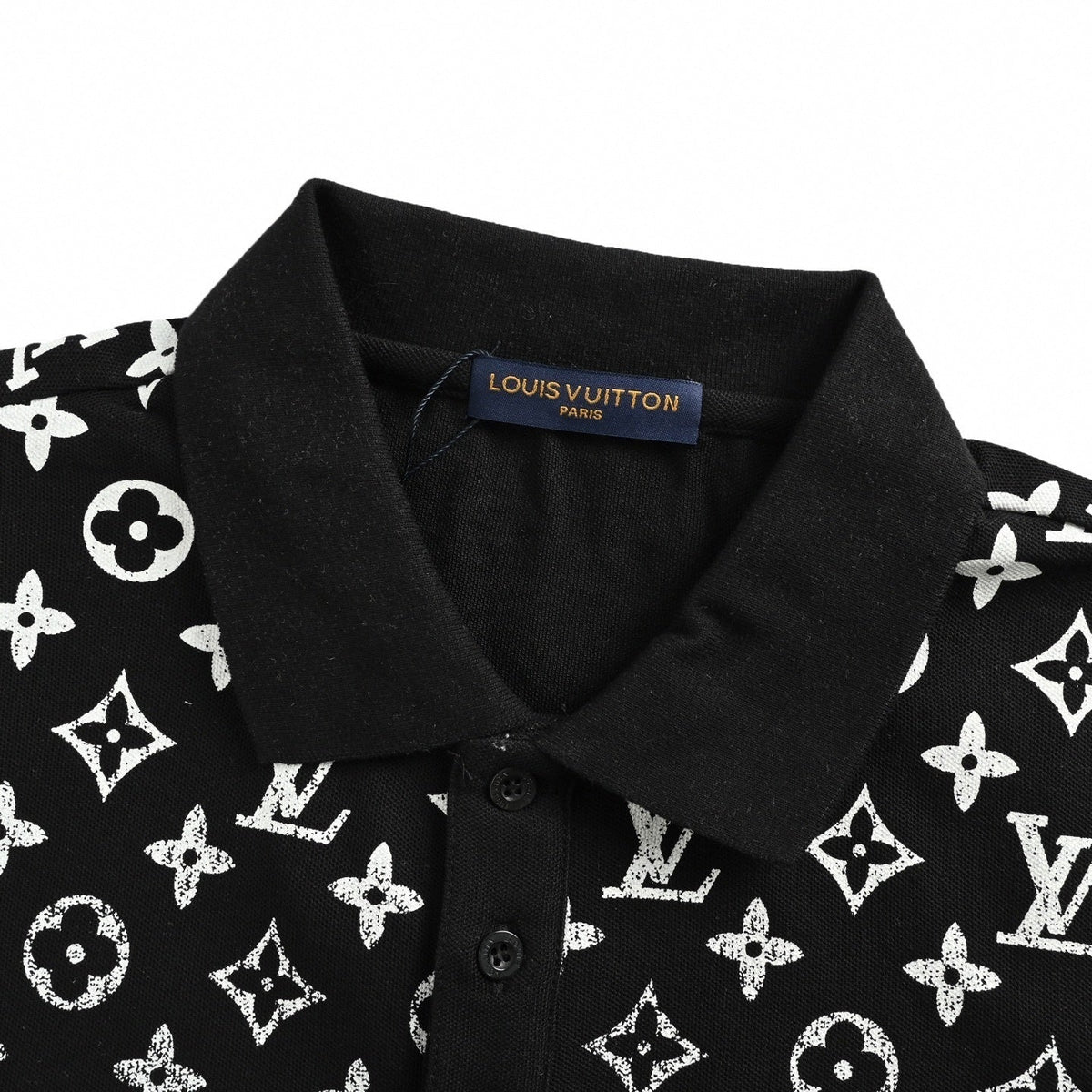 Gradient Monogram Cotton Polo