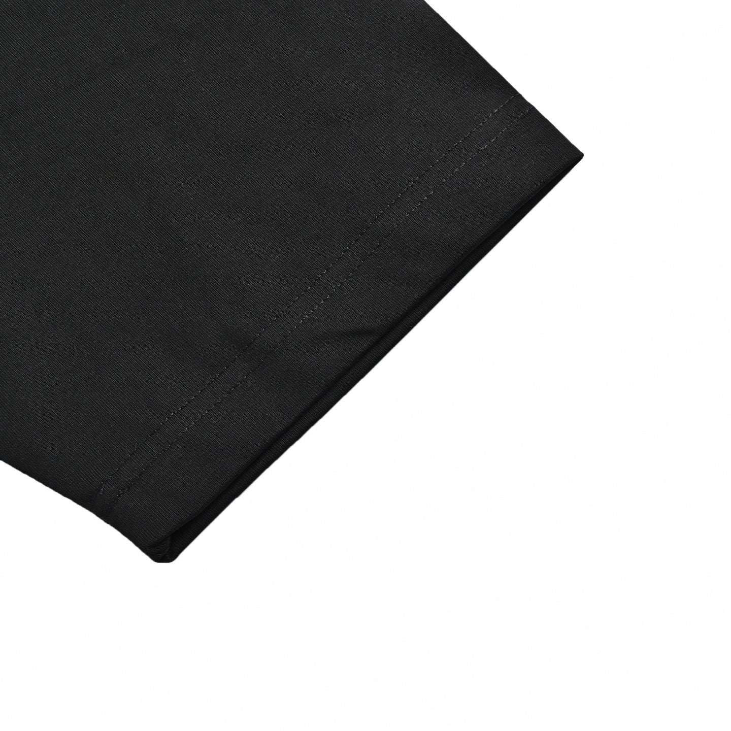Tonal Embroidered Logo T-Shirt | Black