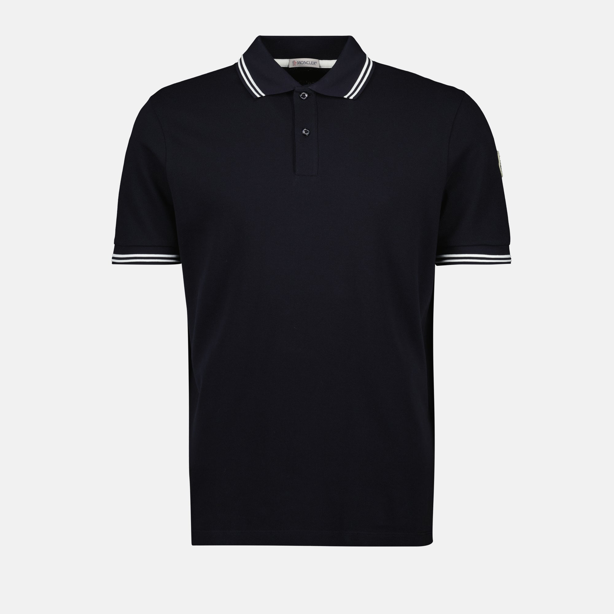 Striped Trim Polo