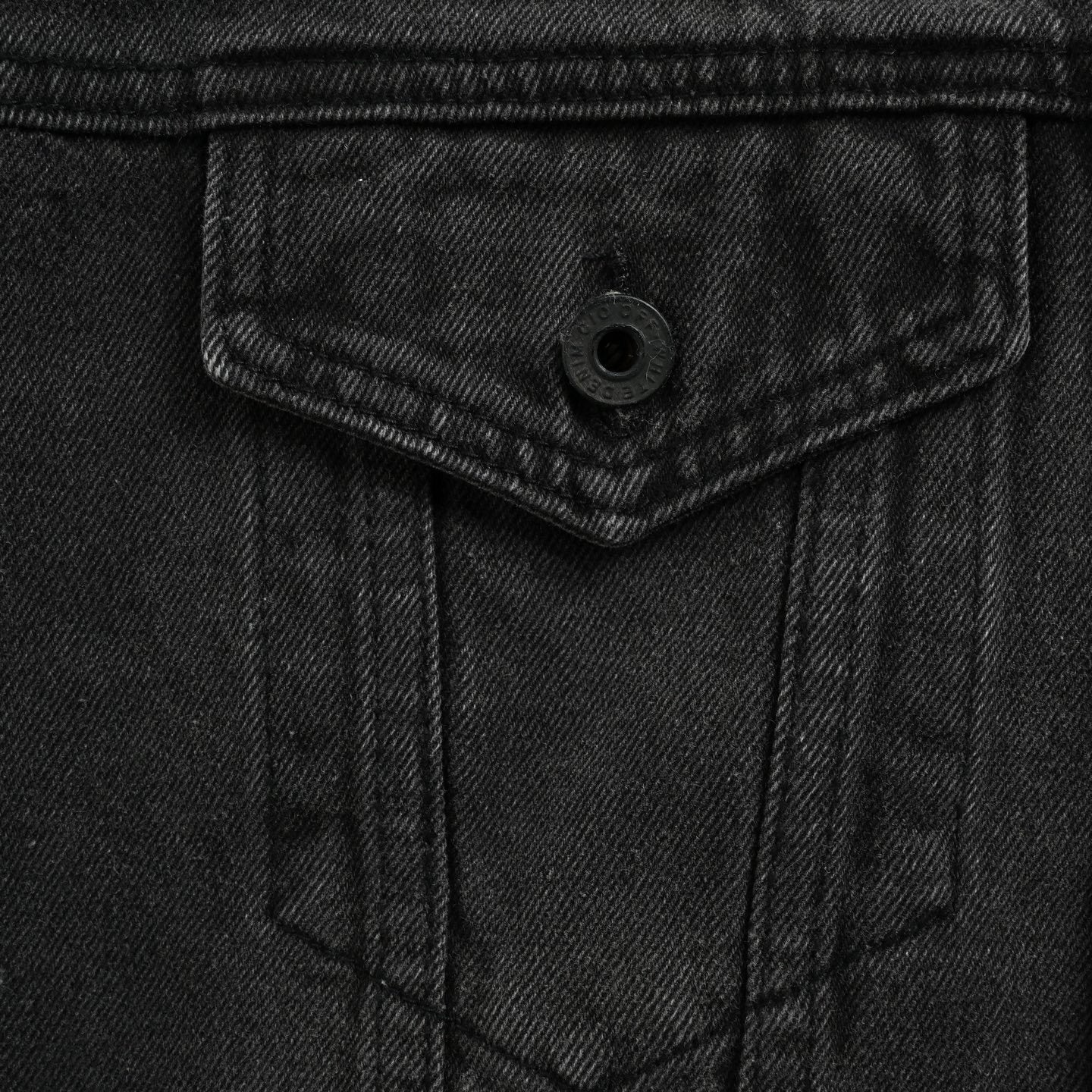 Tape Arrow Denim Jacket | Black