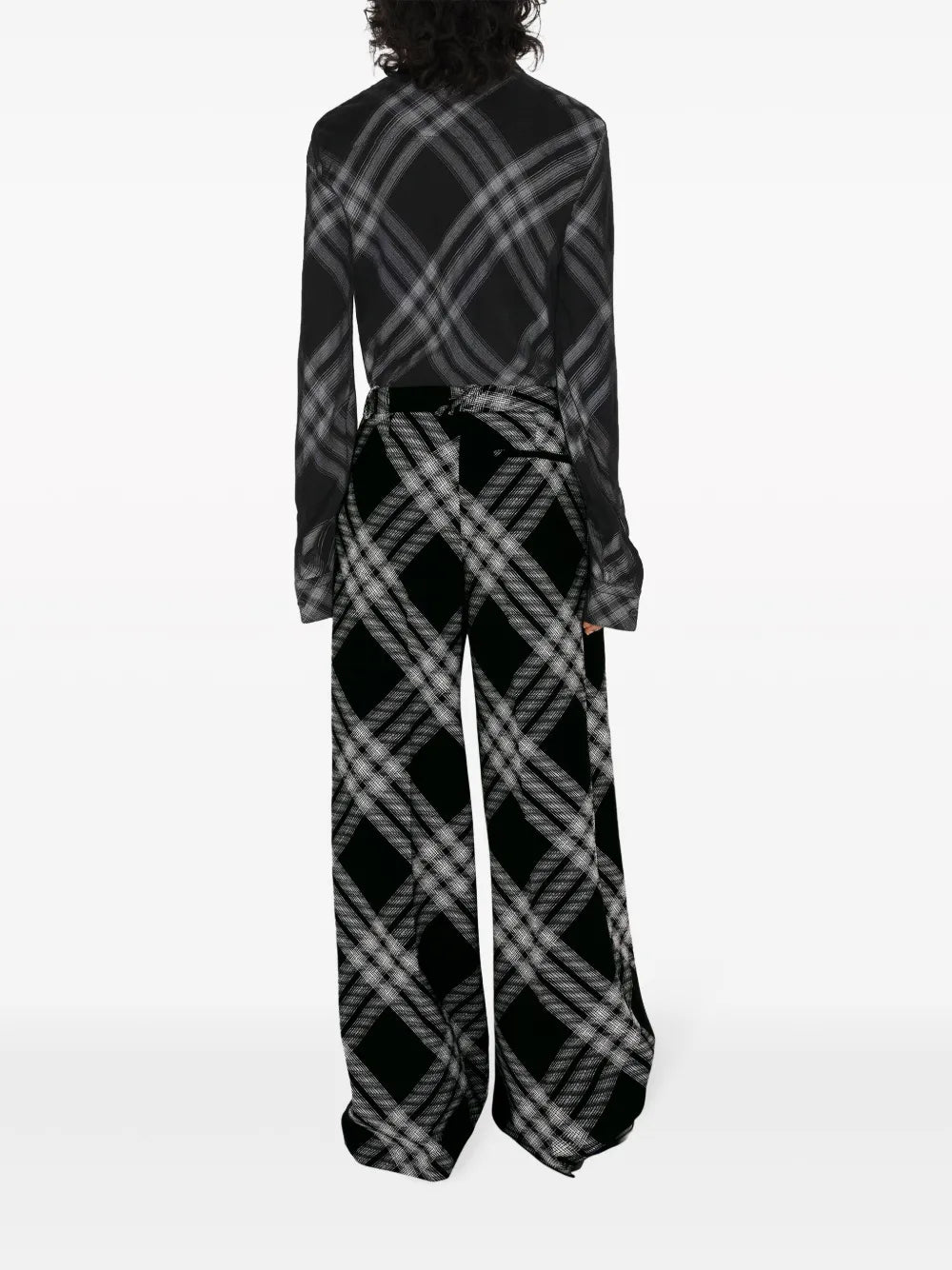 Checked Pants