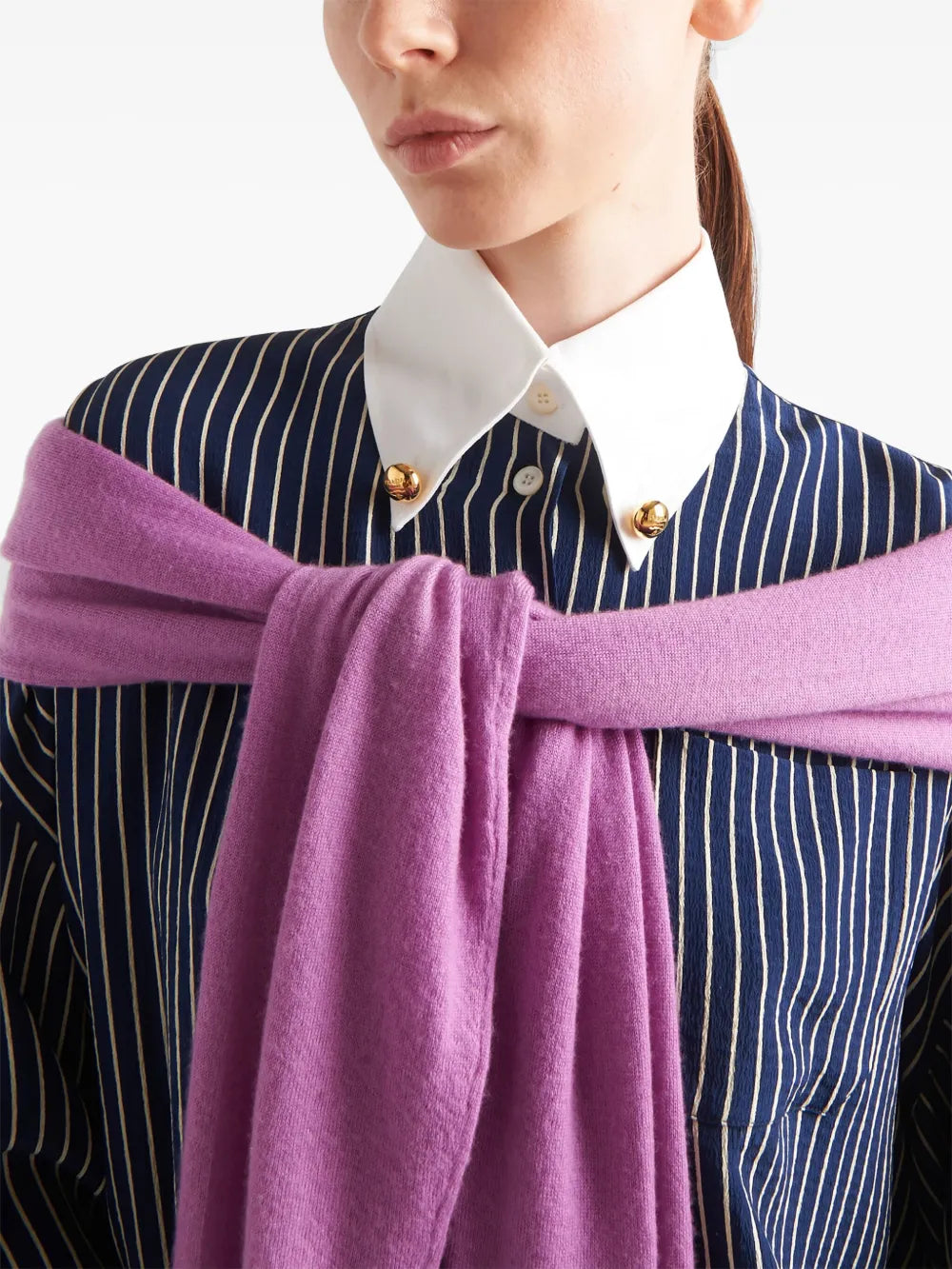 Oversized Striped Shirt