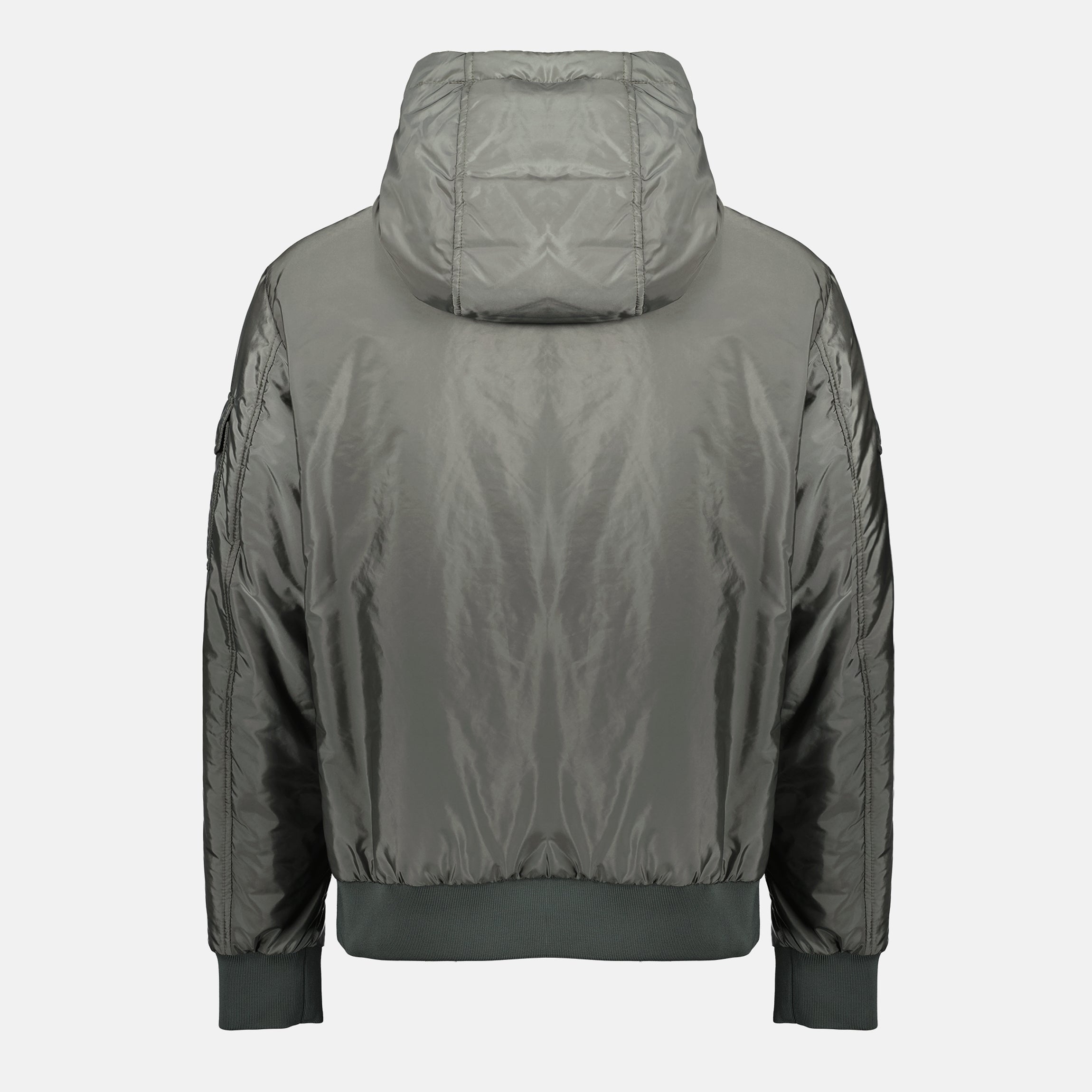 Poiliot Grey Bomber Jacket