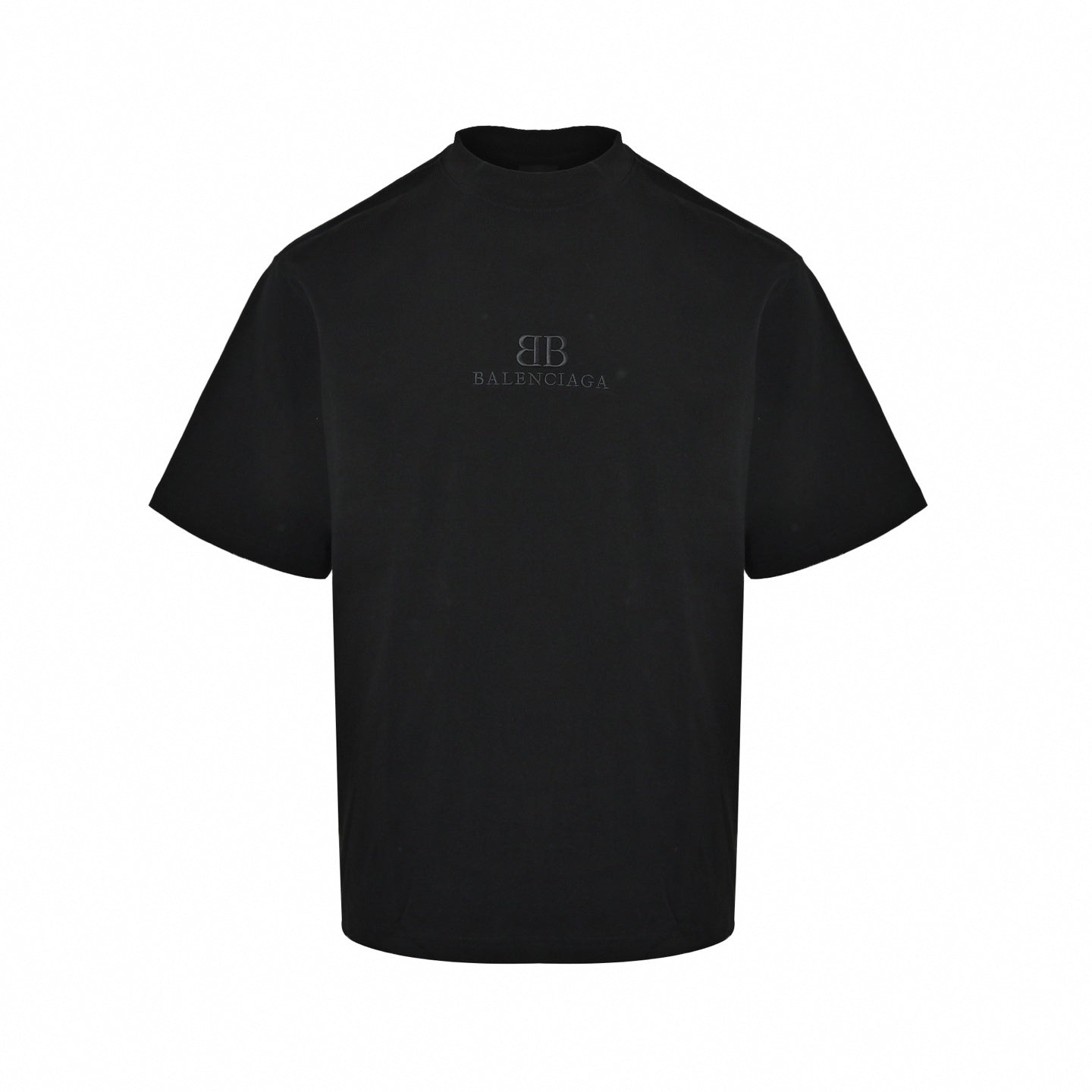 Tonal Embroidered BB Logo T-Shirt | Black