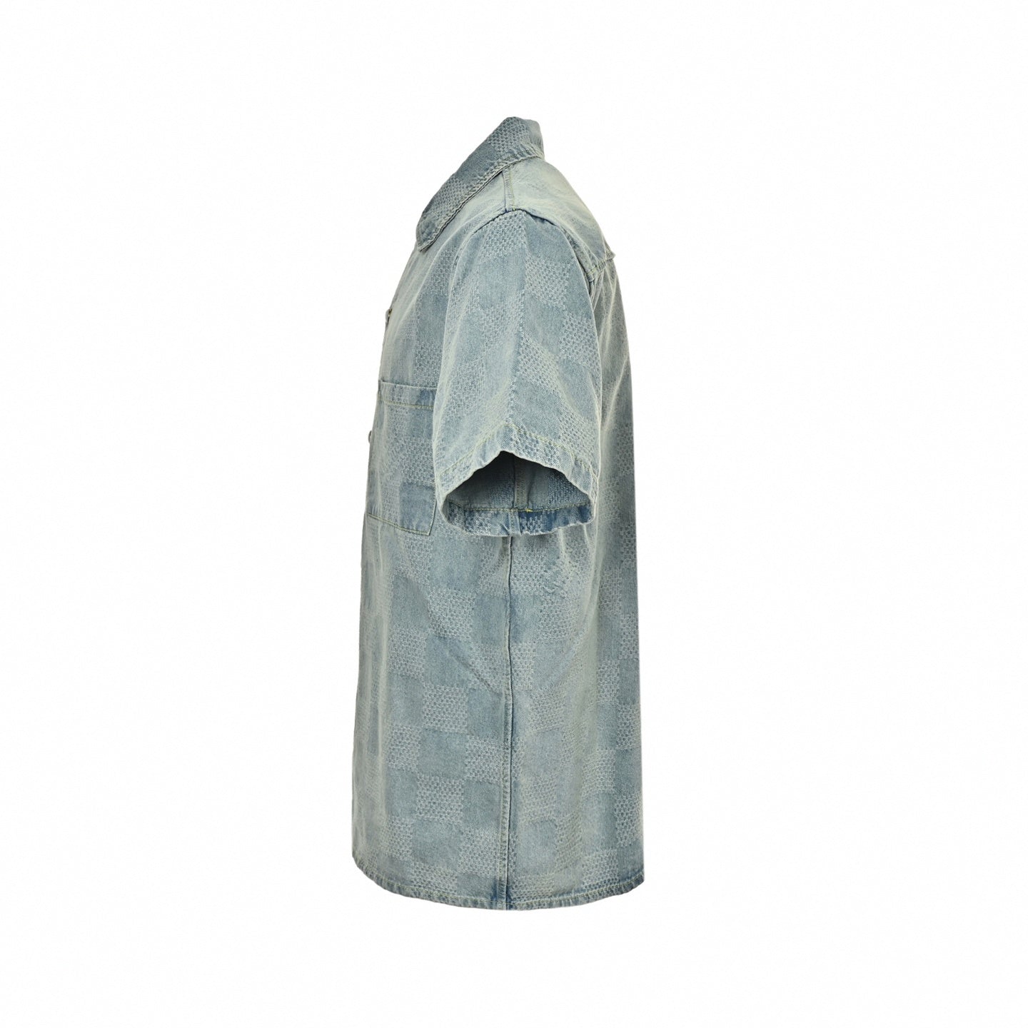 Damier Pop Denim Set | Light Indigo