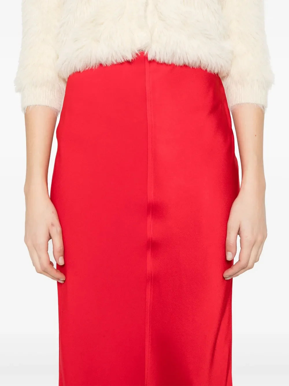 Straight Midi Skirt