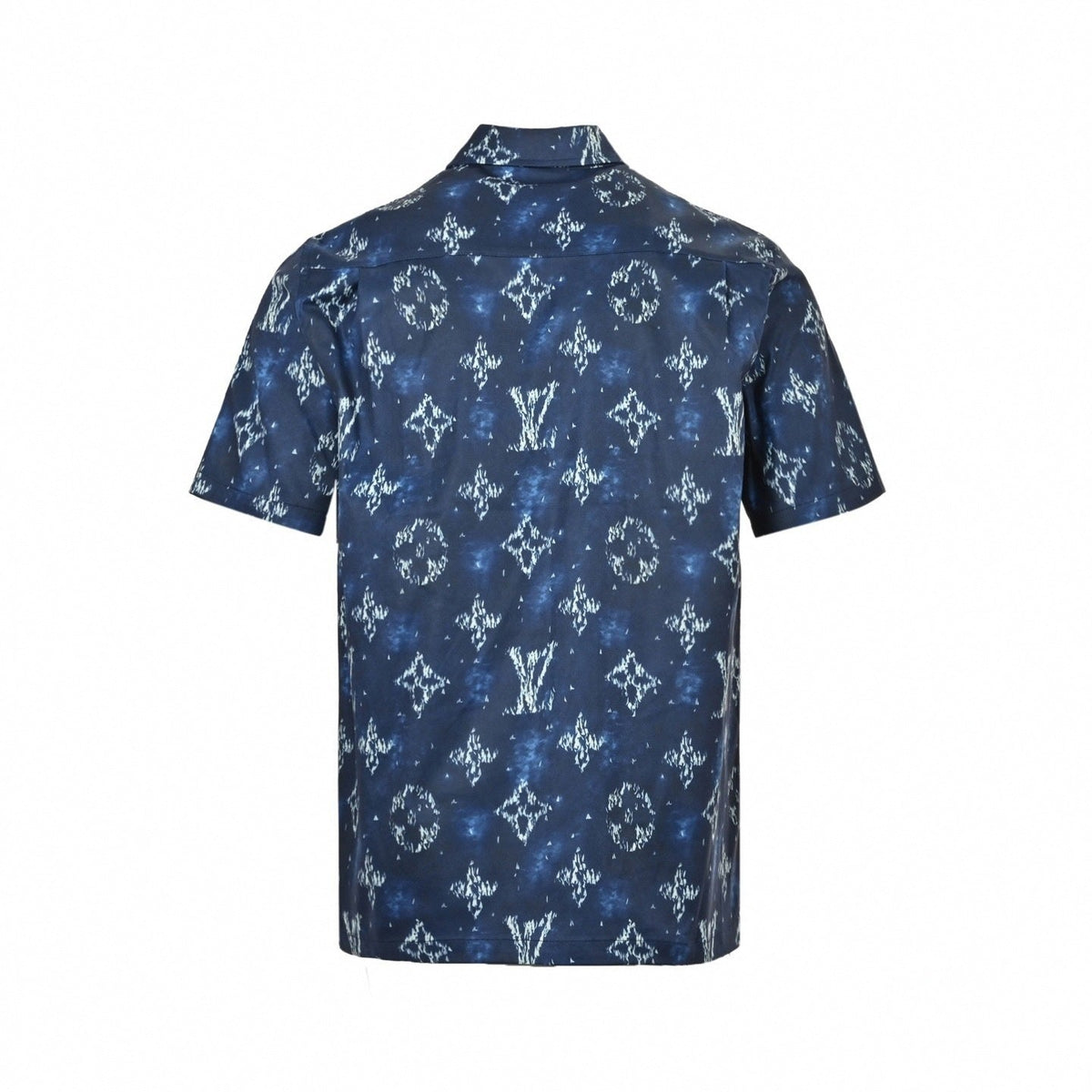 Monogram Ikat Silk Shirt