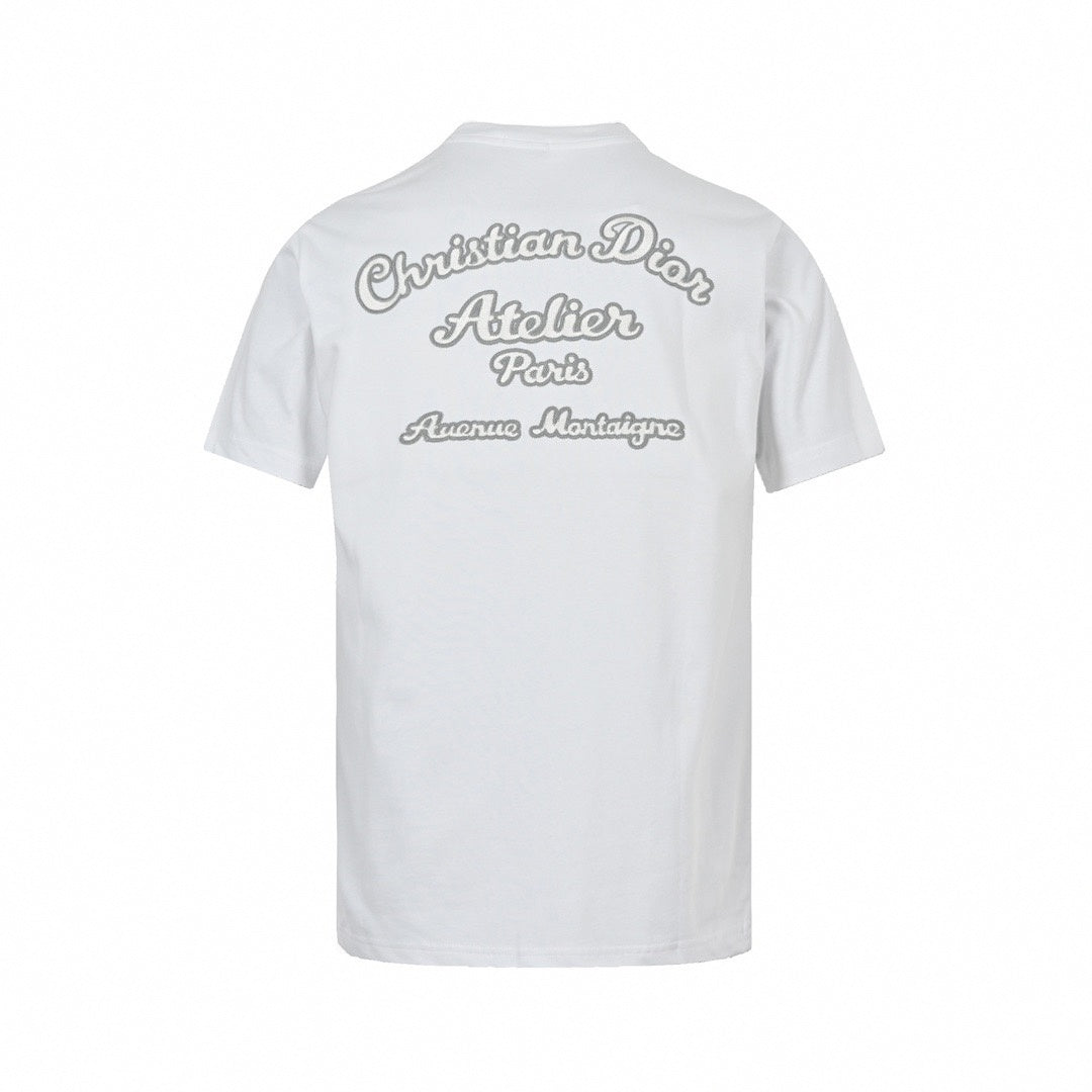 "Christian Dior Atelier" Pocket T-Shirt - White