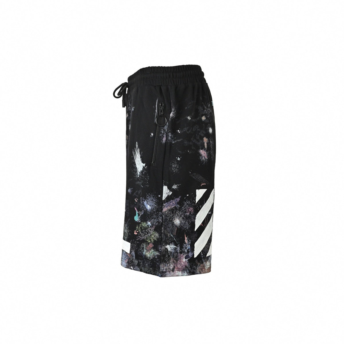 "Seeing Things" Galaxy Sweat Shorts | Black