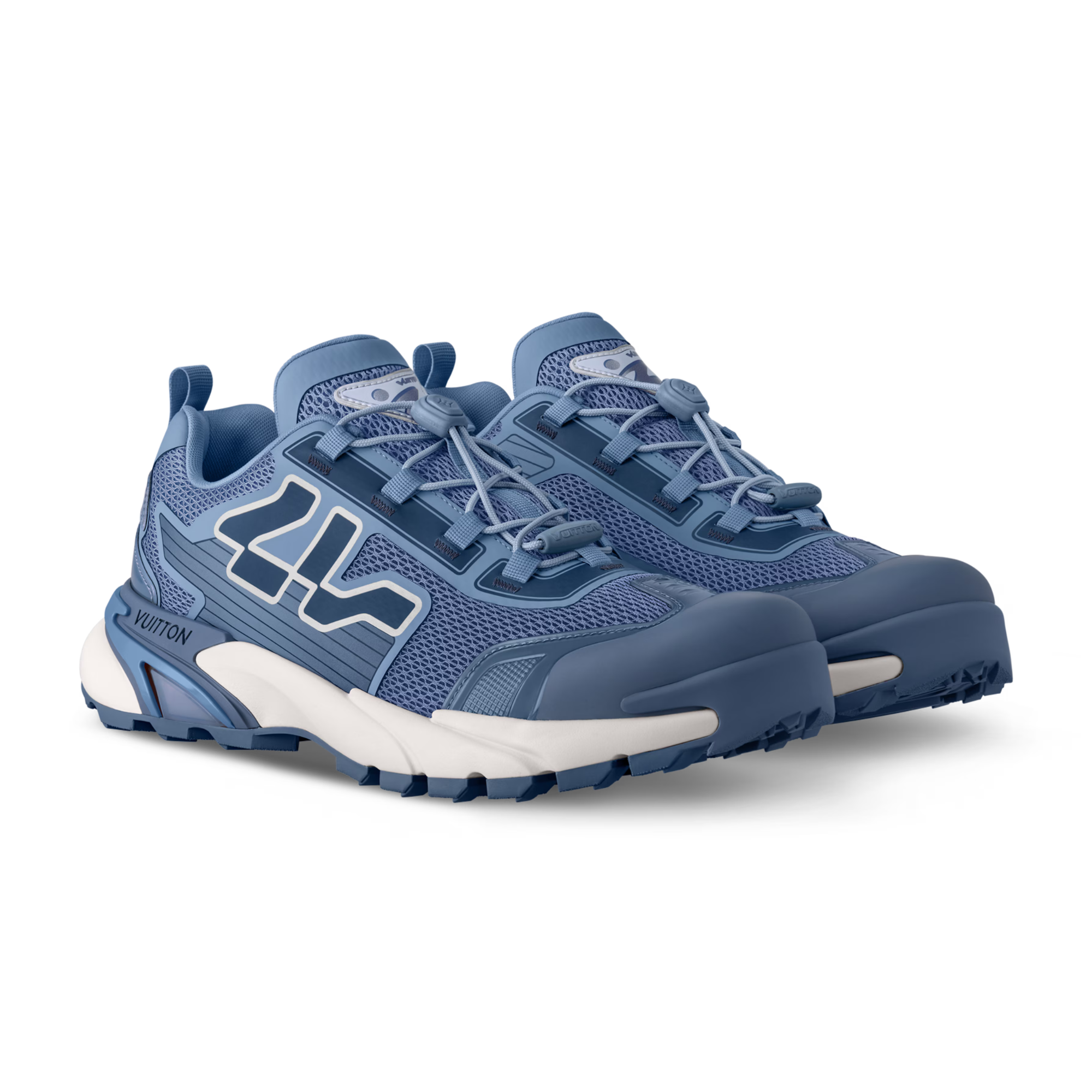 LV Runner Tatic Sneakers | Grey & Navy