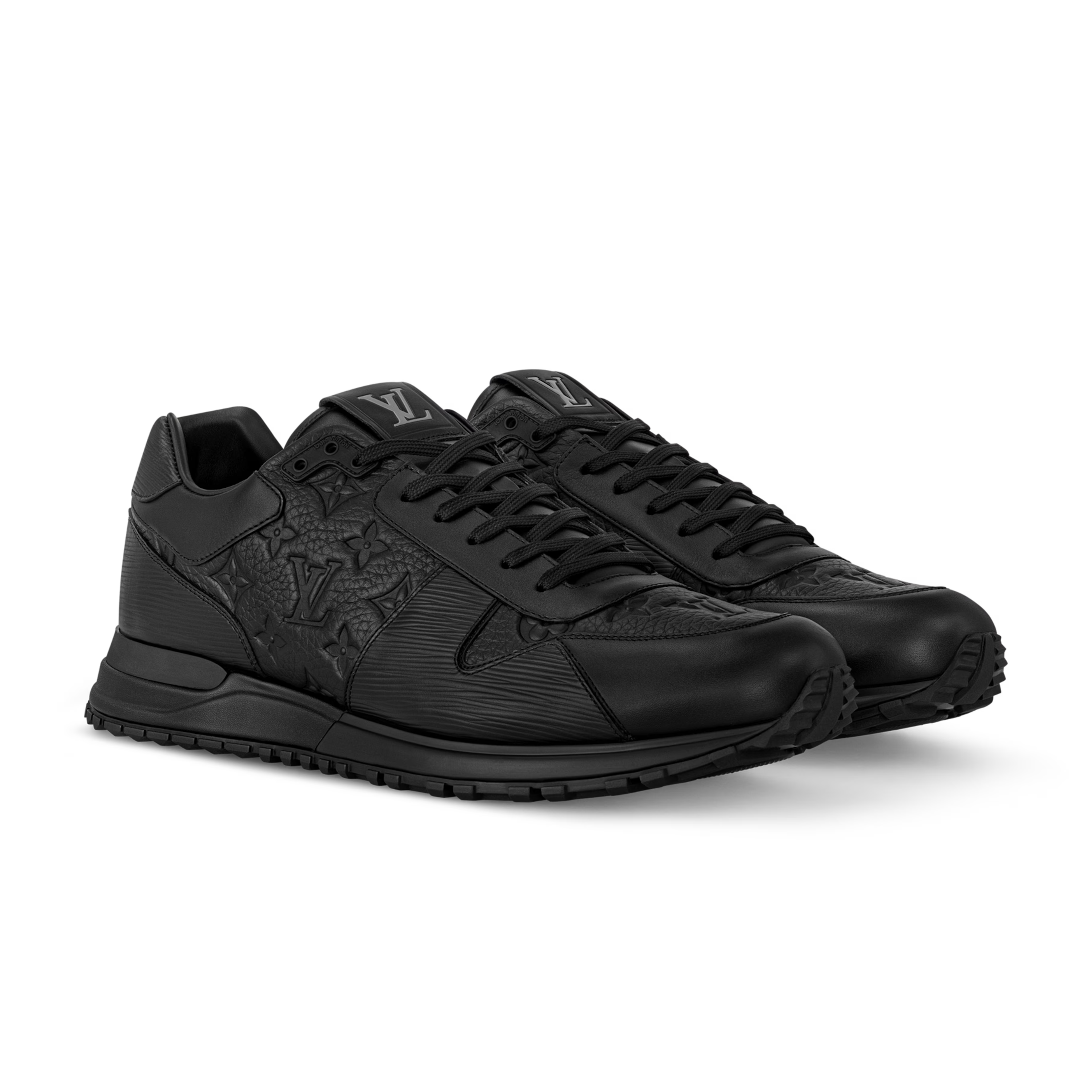 Run Away Trainers | Black & Navy