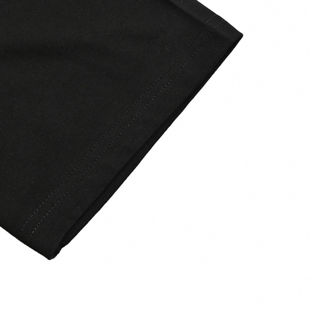 Monogram Shadow Pocket T-Shirt | Black