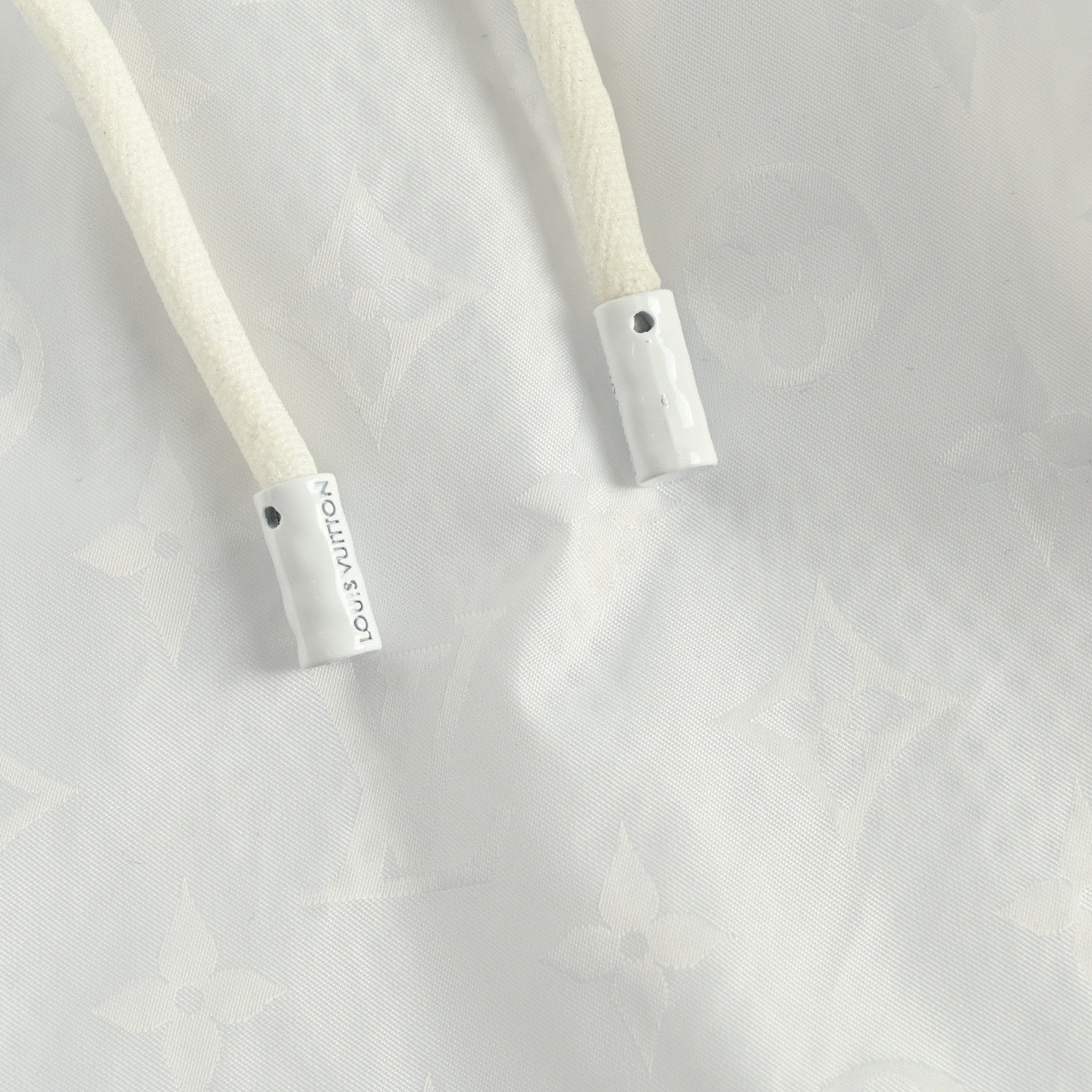Monogram Nylon Shorts - White