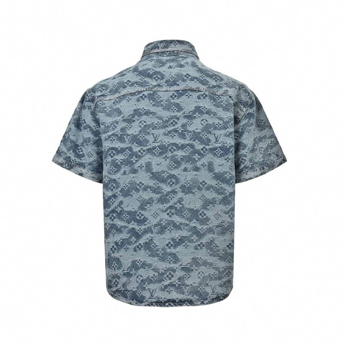 Monogram Denim Ensemble | Indigo Washed