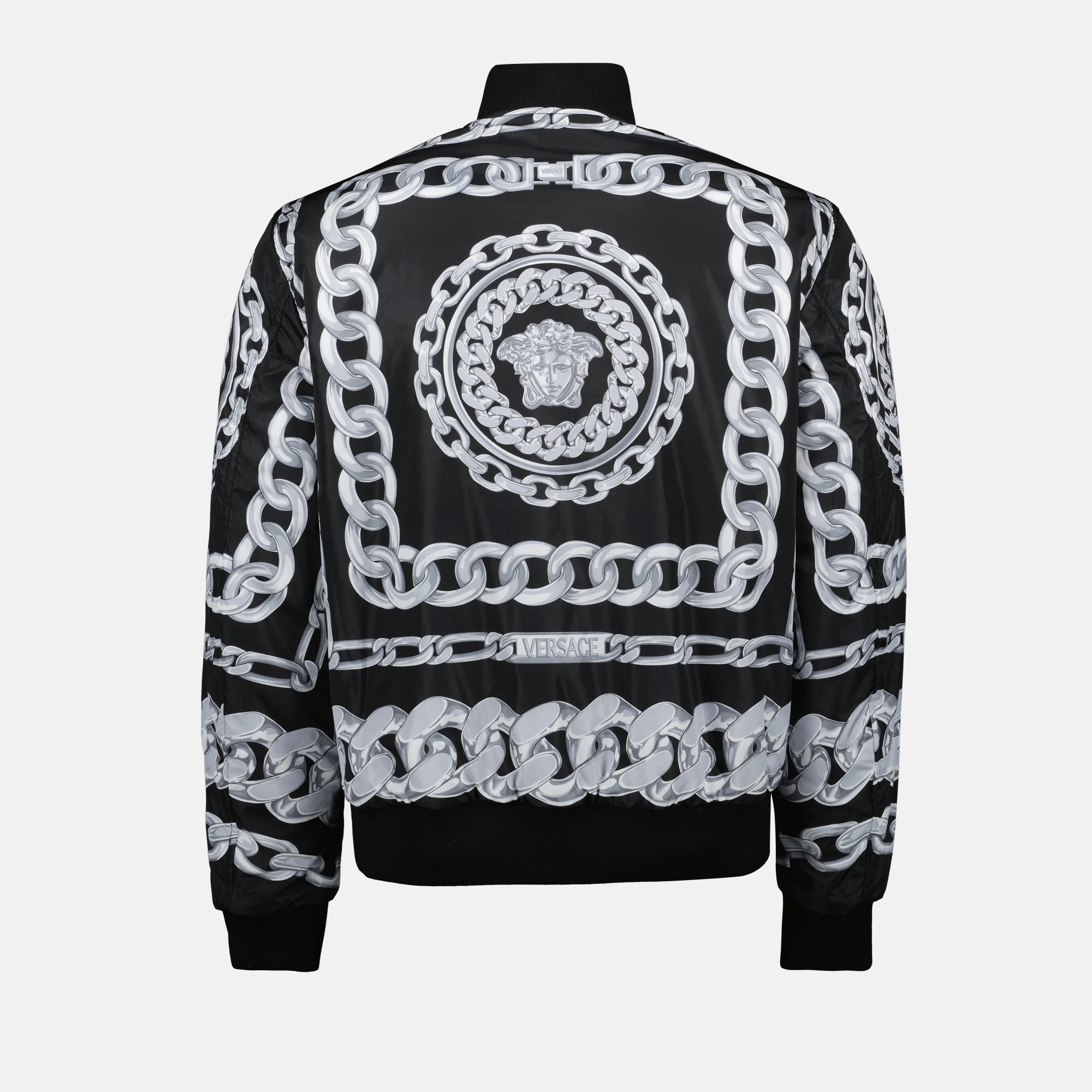 Reversible bomber jacket