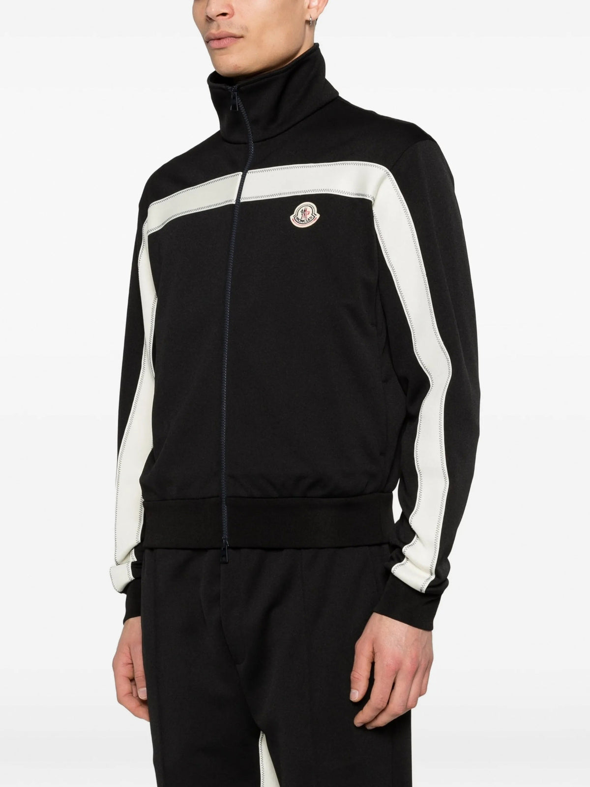 Stripe Zip-Up Track Jacket