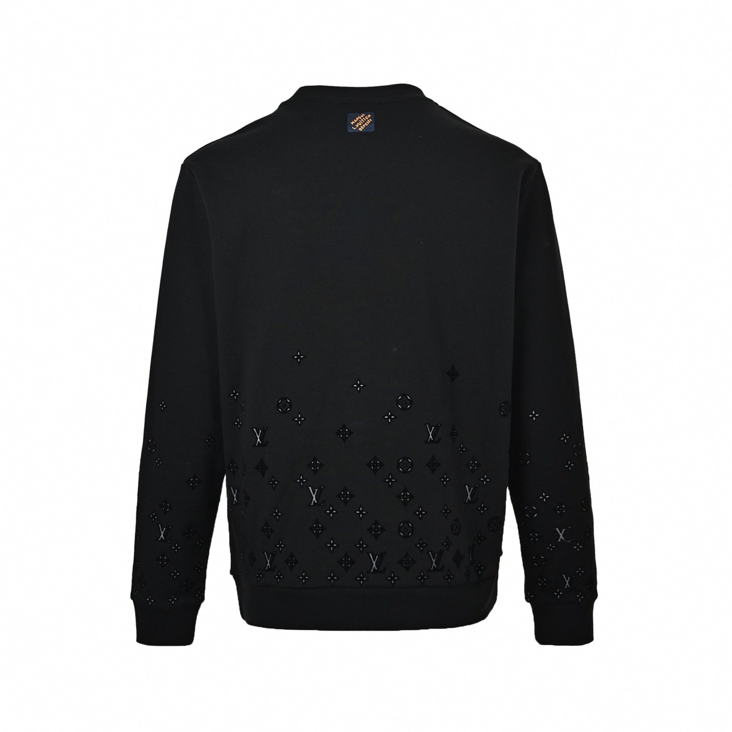3D Embroidered Falling Monogram Pullover