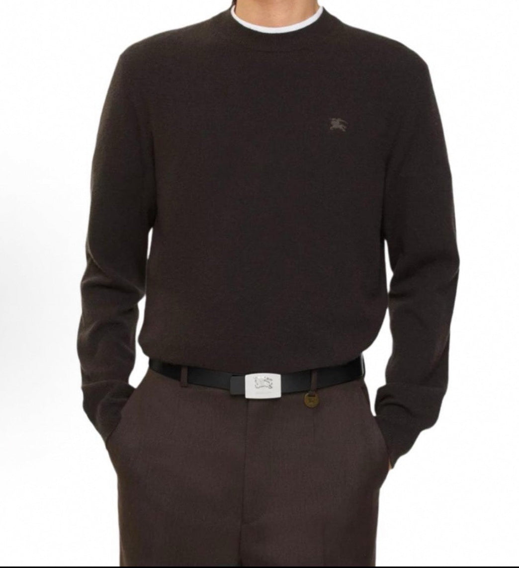 Equestrian Knight Embroidered Sweater