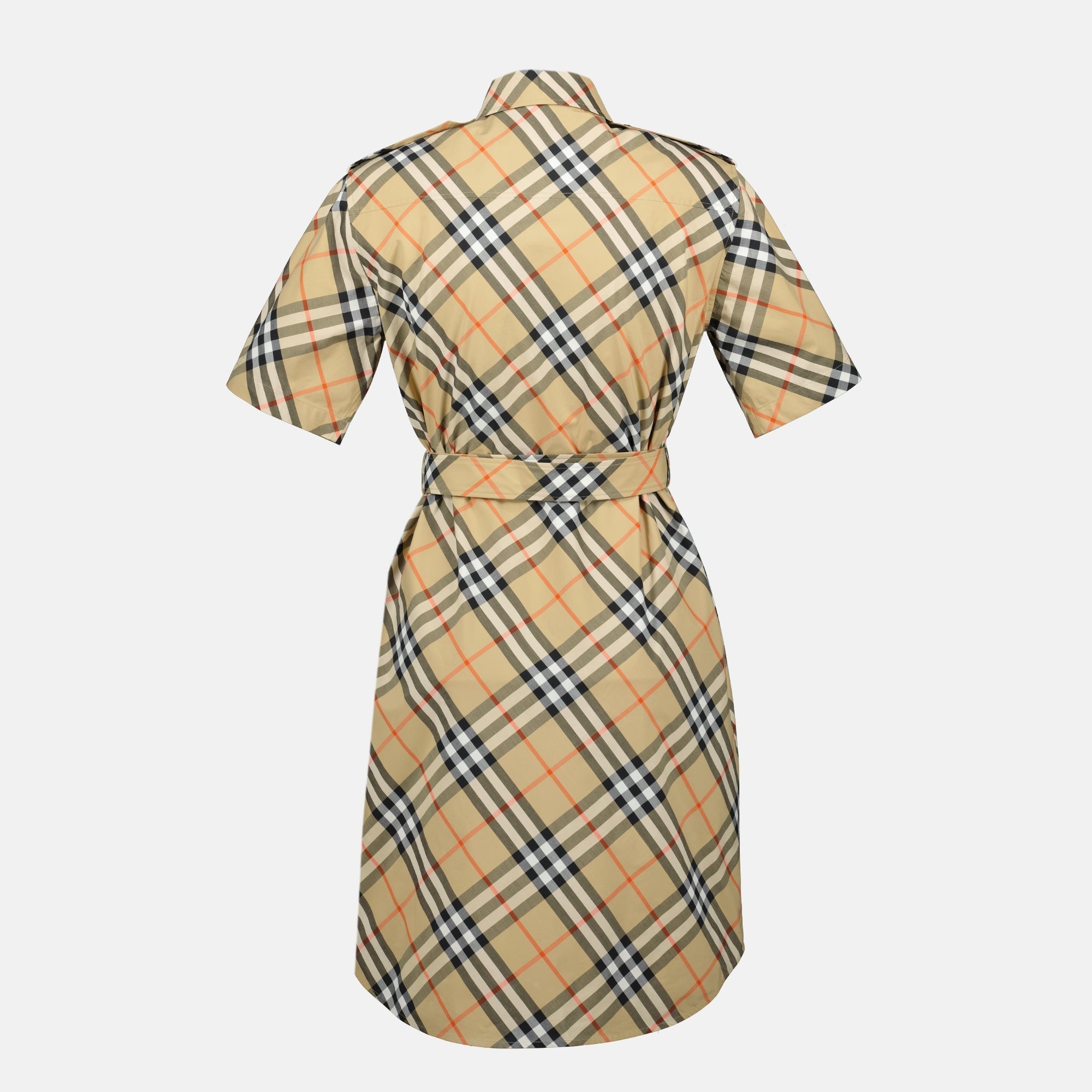 Check Shirt Dress