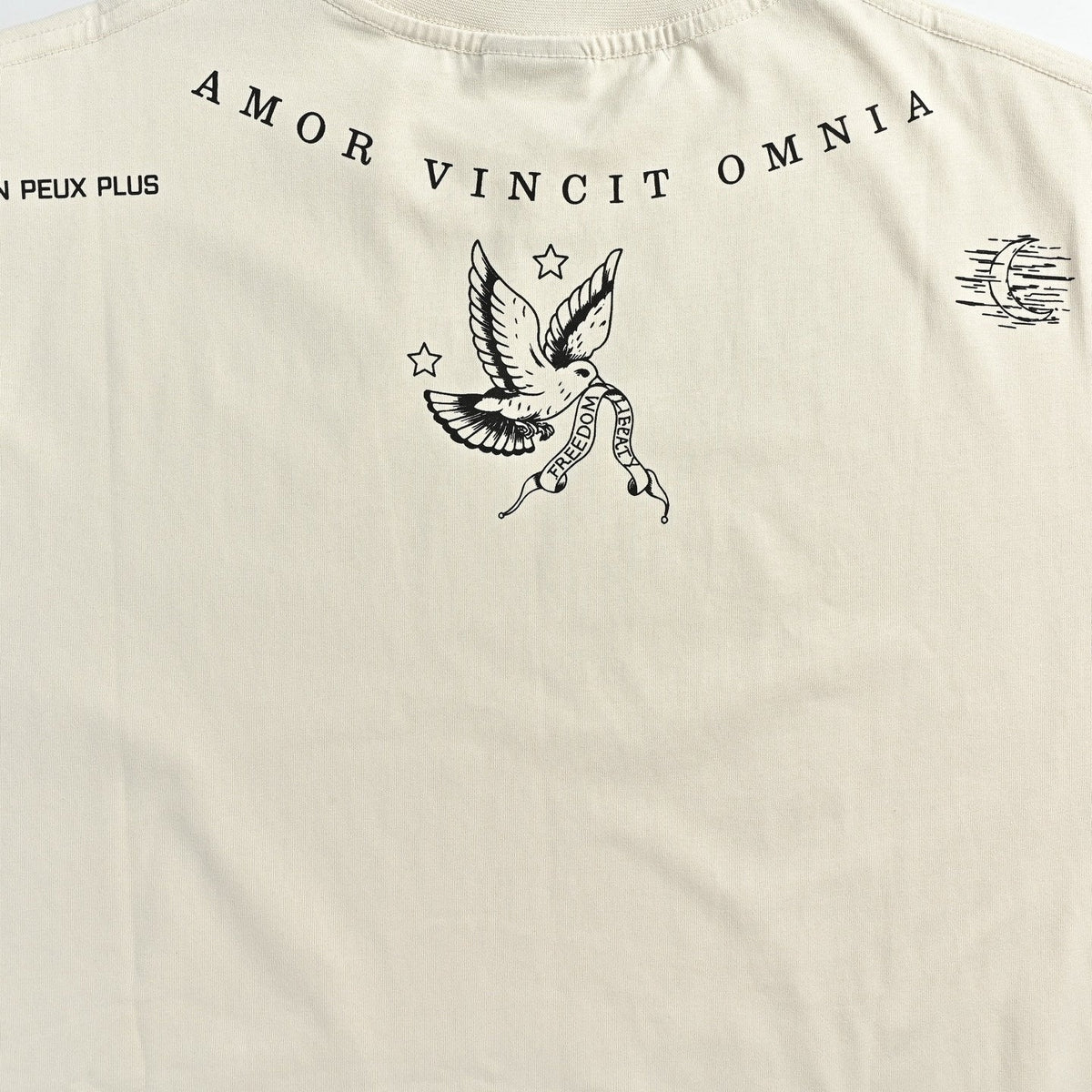 Graphic Script T-Shirt - Light Beige