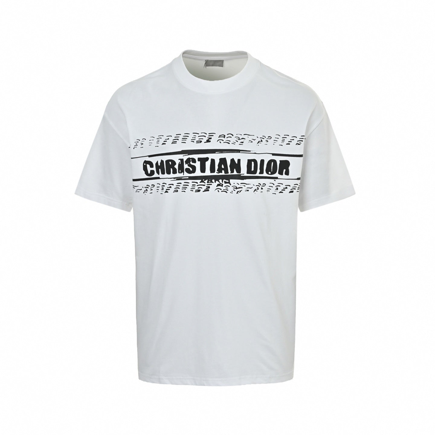 "Christian Dior" Sketch Logo T-Shirt