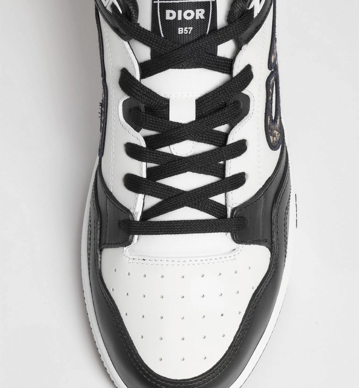B57 Low-Top Sneakers | Black & White