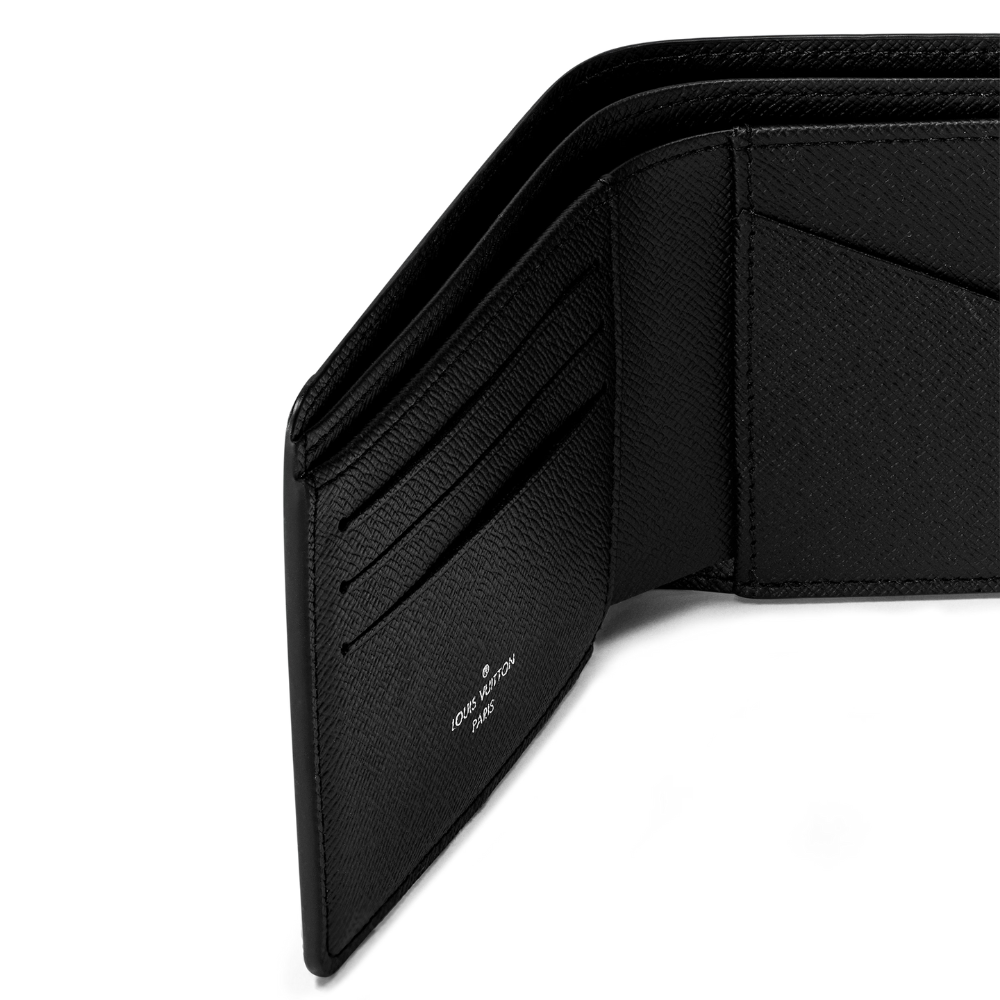 Multiple Wallet | Black & Navy